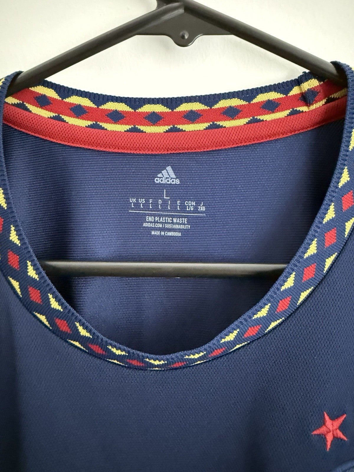 Ajax J. Timber #2 2021/22 Large Away Excellent Condition H58251