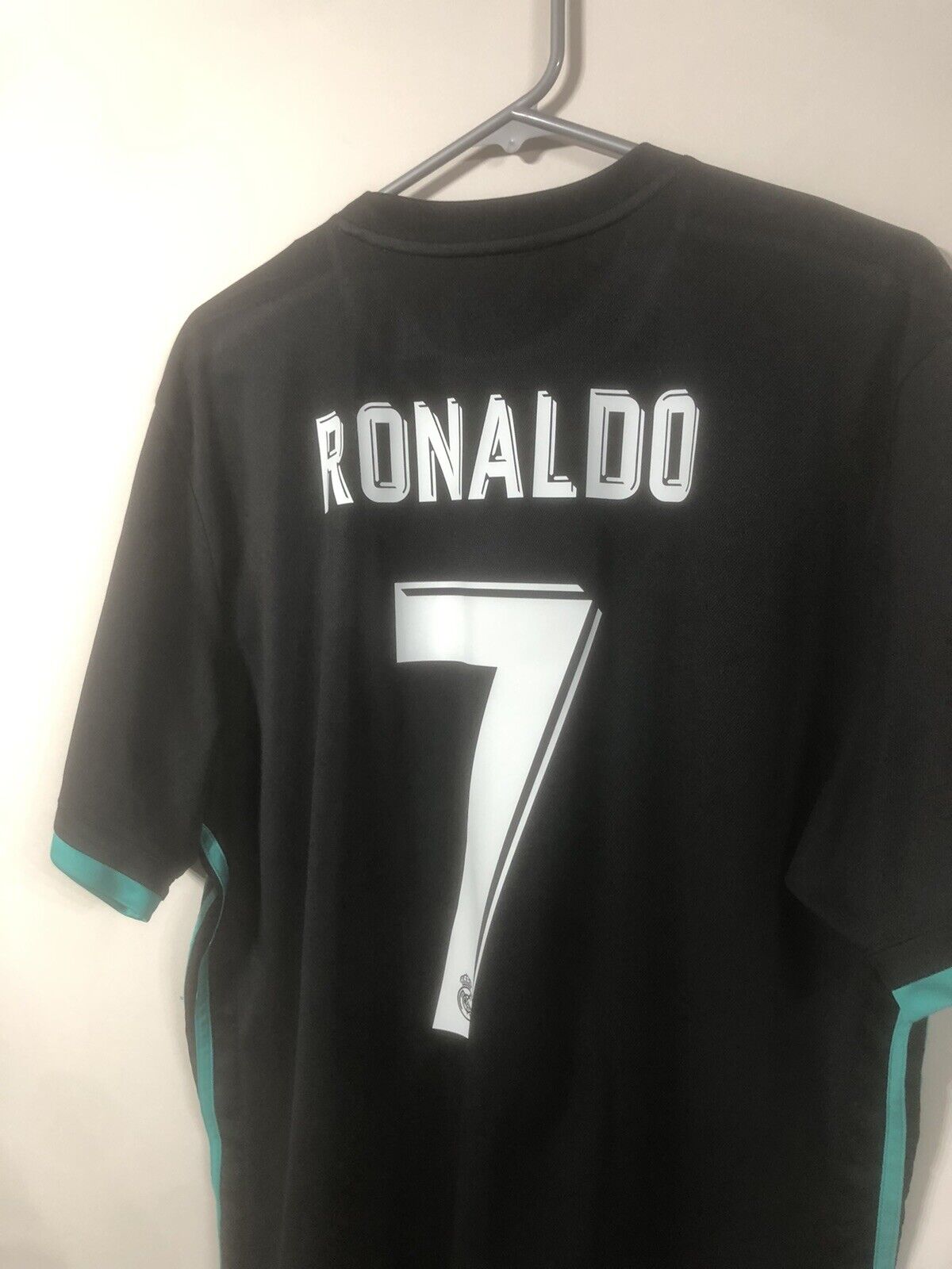 Ronaldo 7 Real Madrid 2017 18 Away Xl Shirt Adidas Excellent Condition BR3543