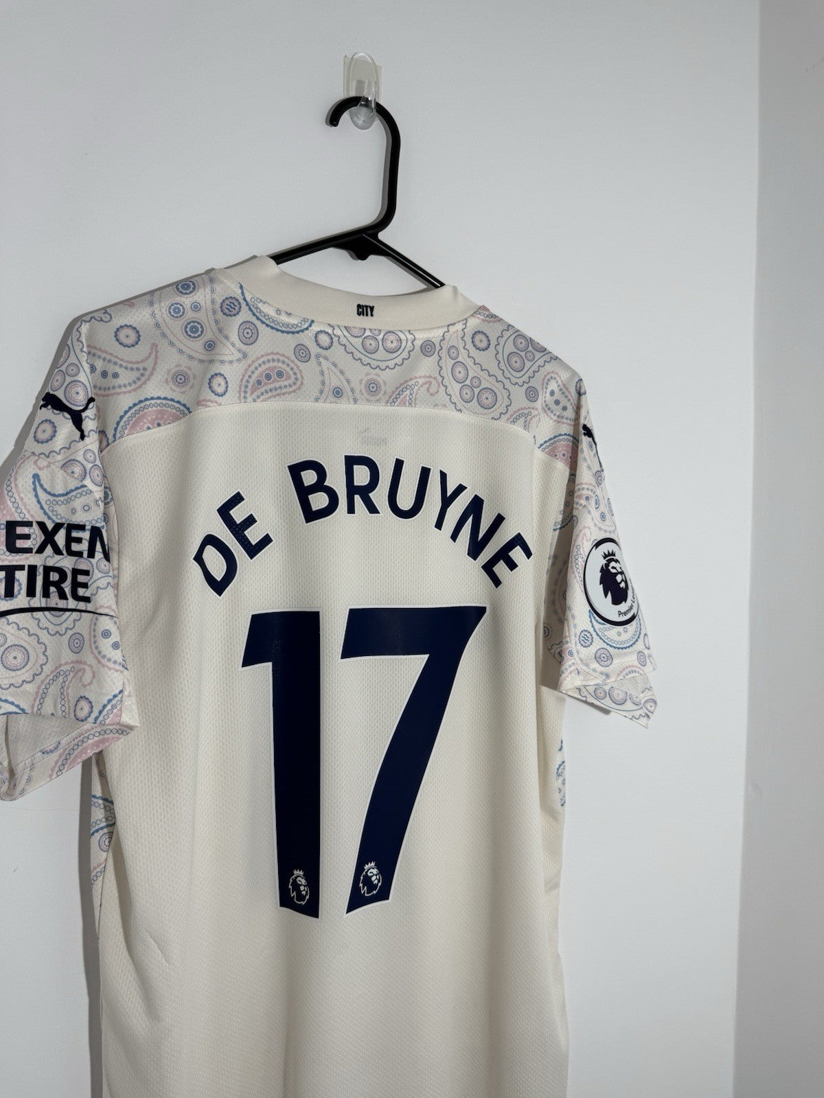 Manchester City De Bruyne #17 2020/21 Large 3rd Excellent Condition 757095-03