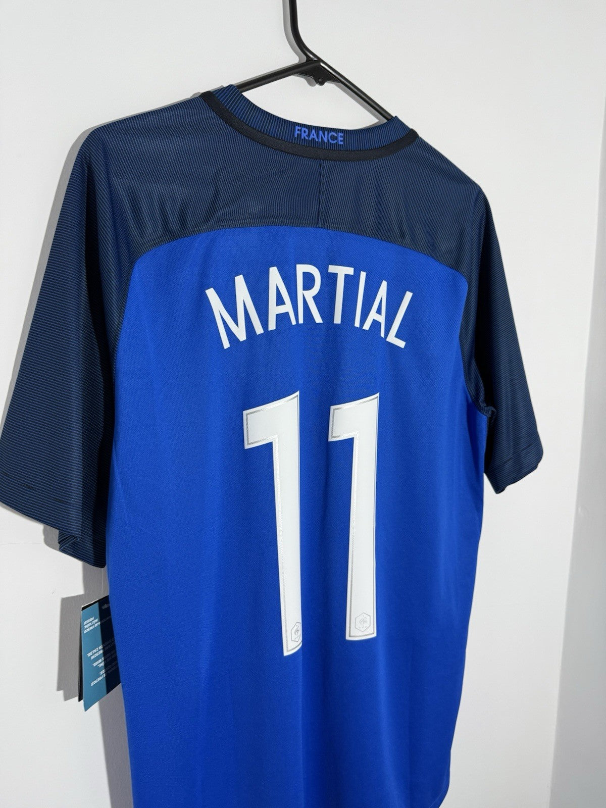 France Martial #11 2016/17 Large Home Shirt Nike BNWT 724615-439