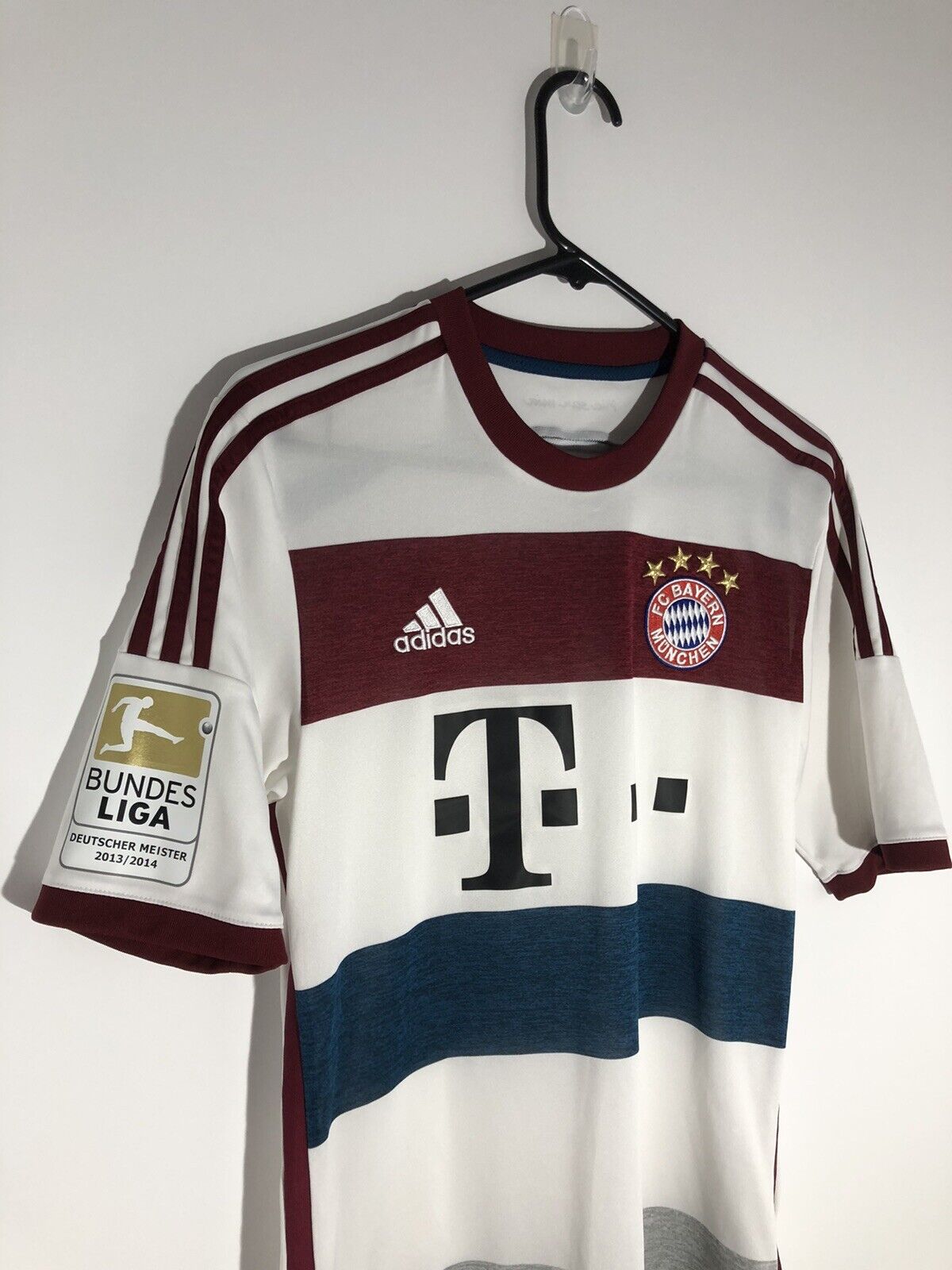 Bayern Munich 2014 15 Small Away Shirt Adidas Excellent Condition F48414
