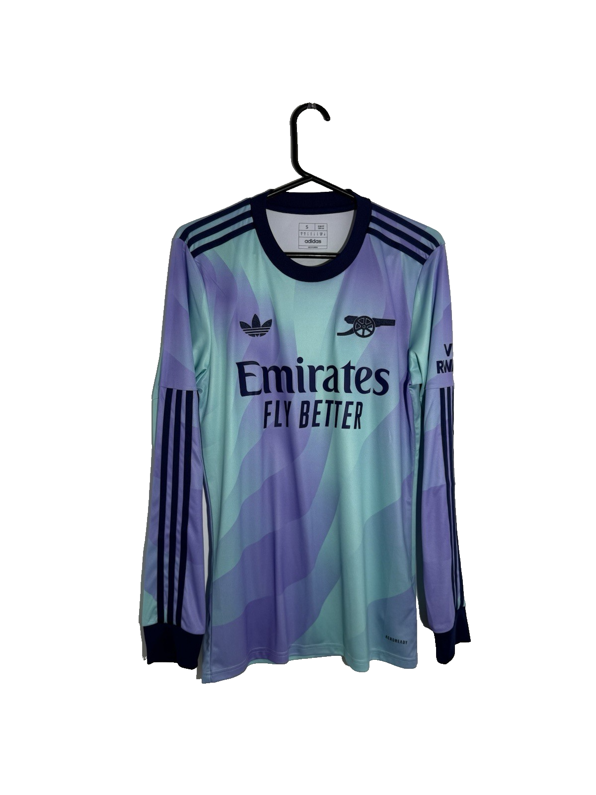 Arsenal Saka #7 2024/25 Small 3rd Shirt Excellent Condition IS8138