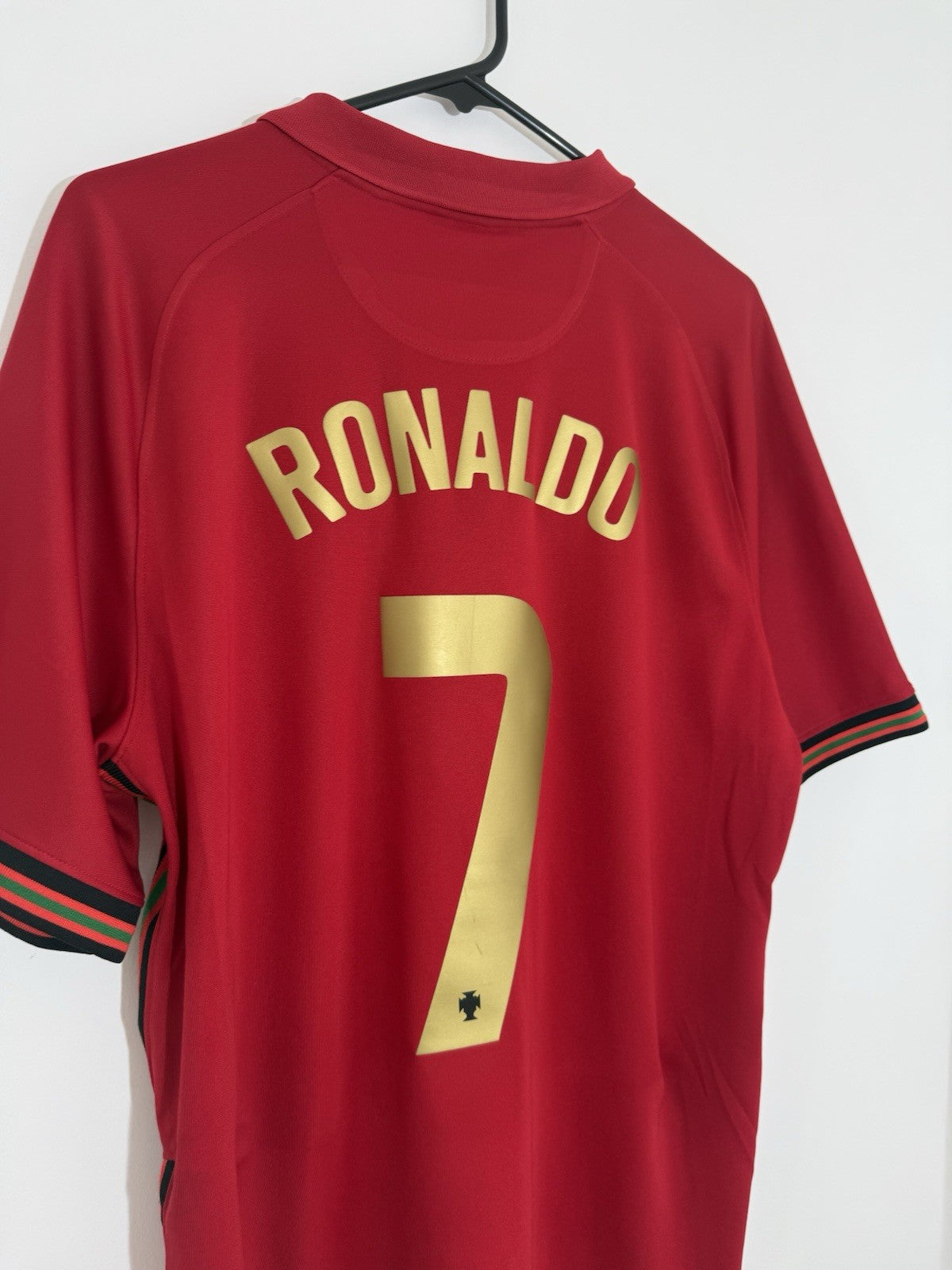 Portugal Ronaldo #7 2020 Home Large Shirt Nike Excellent Condition CD0704-687