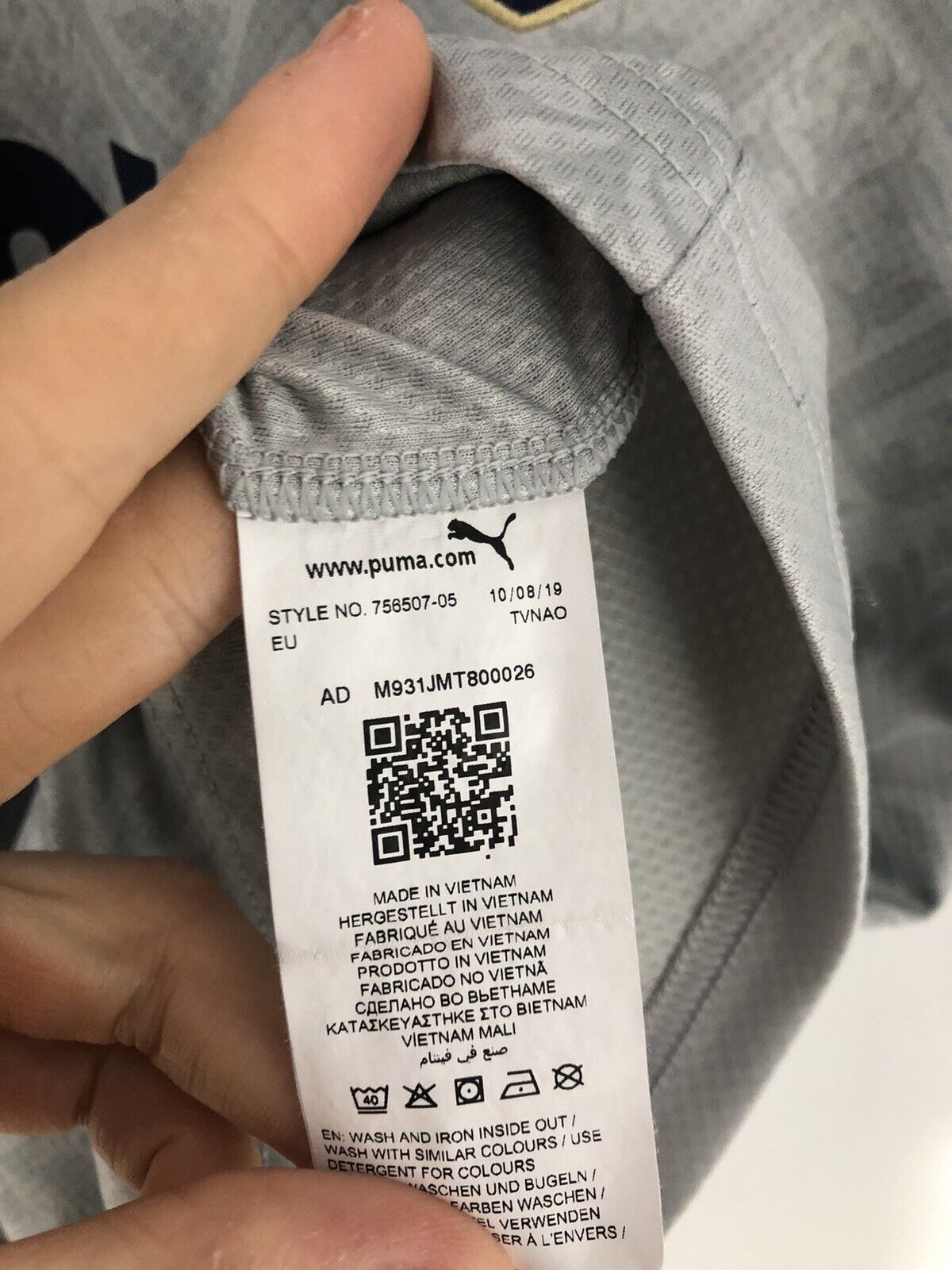 Donnarumma 21 Italy 2020 Away Gk Medium Puma Excellent Condition 756507 05