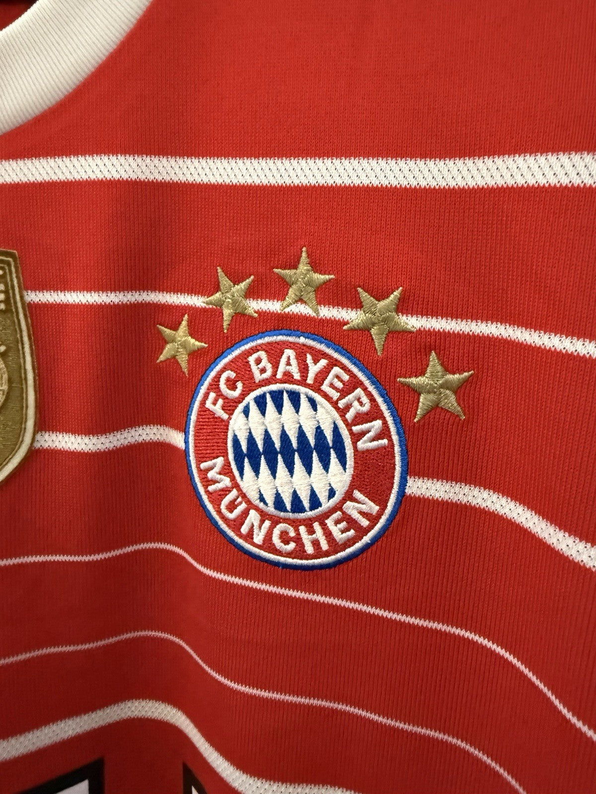 Bayern Munich Muller #25 2022/23 XL Home Shirt Excellent Condition H39900