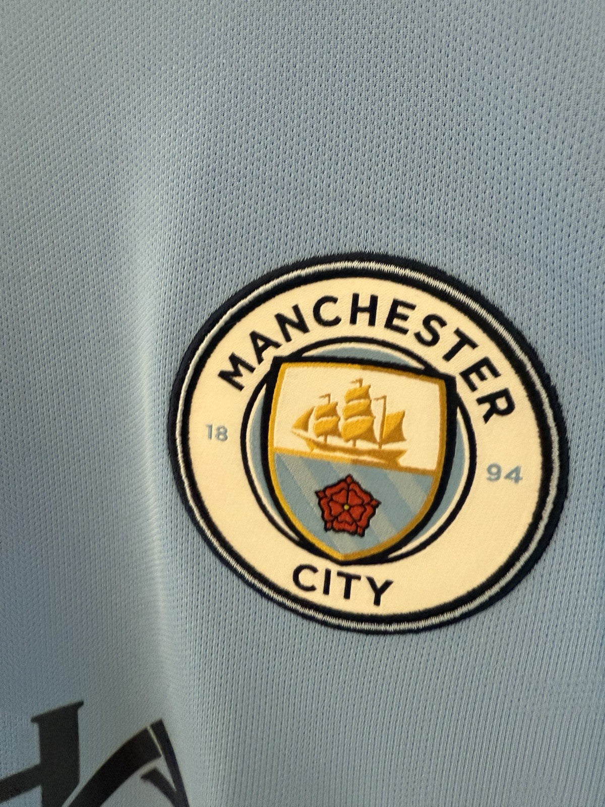 Manchester City Foden #47 2017/18 Medium Home Excellent Condition 894431-489