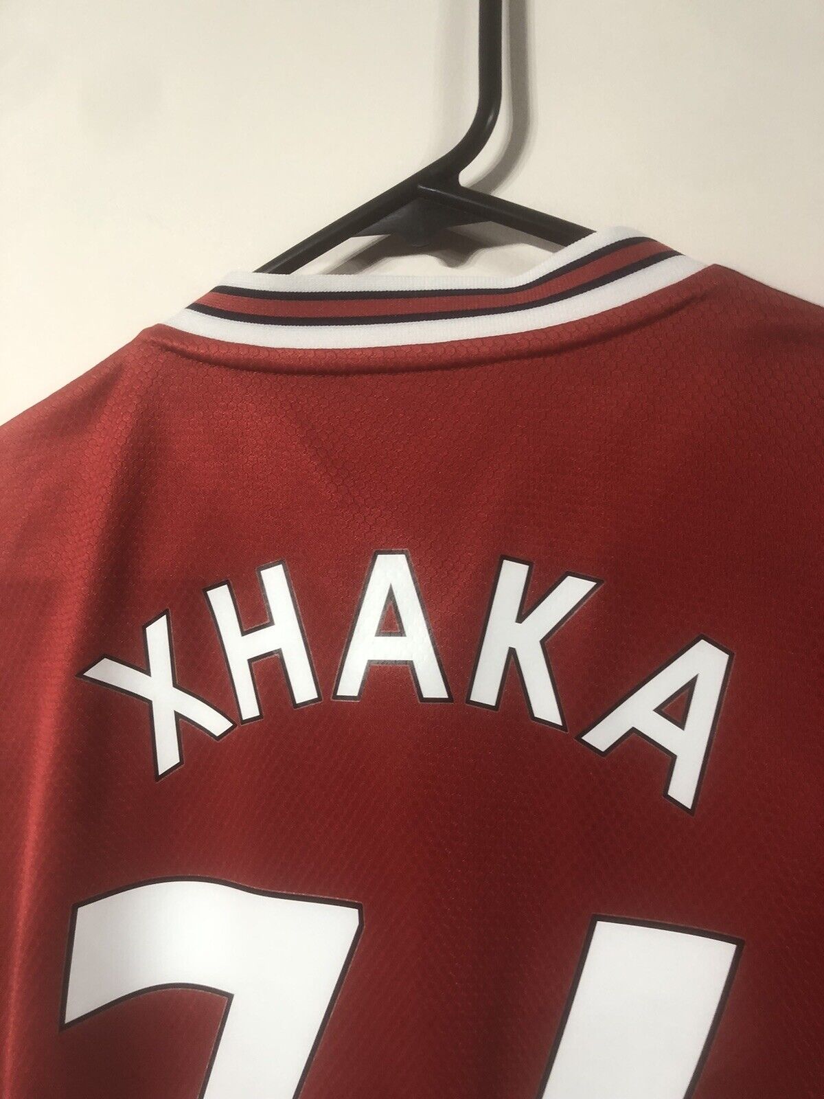 Xhaka #34 Arsenal 2019/20 Medium Home Football Shirt Excellent Condition EH5637
