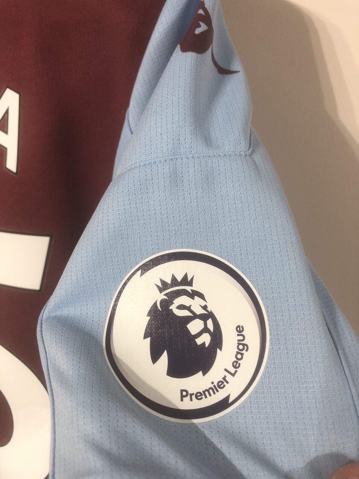 Konsa 15 Aston Villa 2019 20 Medium Home Shirt Kappa Excellent Condition