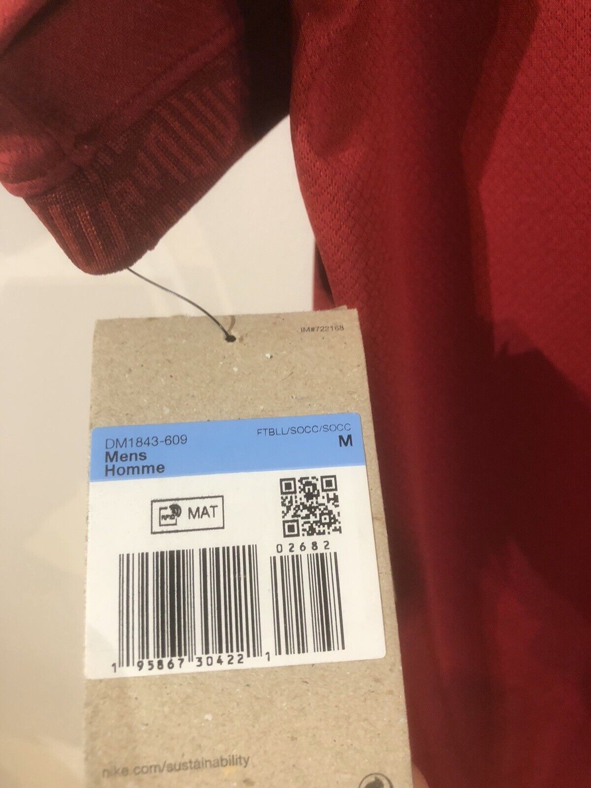 Virgil #4 Liverpool Medium 2022/23 Euro Home Jersey Nike BNWT