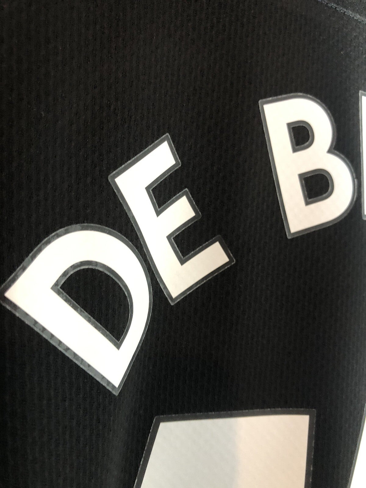 De Bruyne #17 Manchester City 2020/21 Large Away Excellent Condition 757092-02