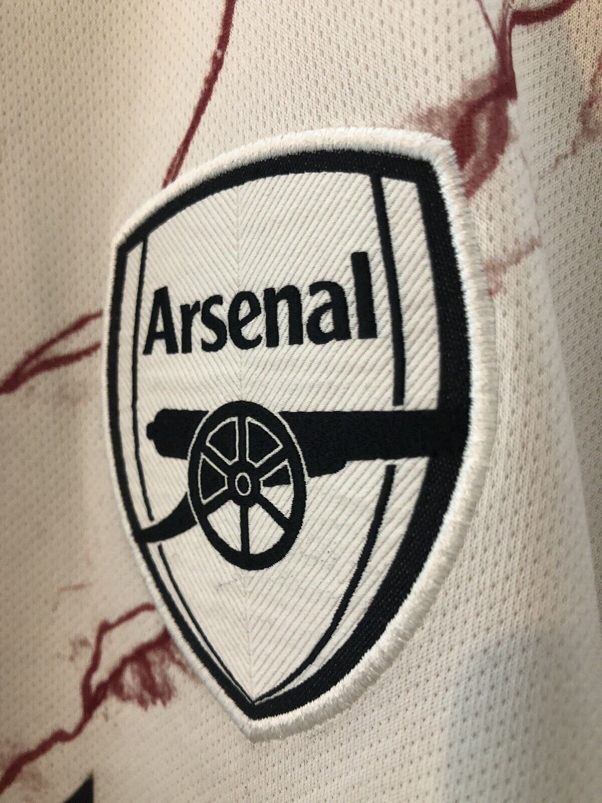 Saka #7 Arsenal 2020/21 Large Away Shirt Adidas Good Condition EH5815