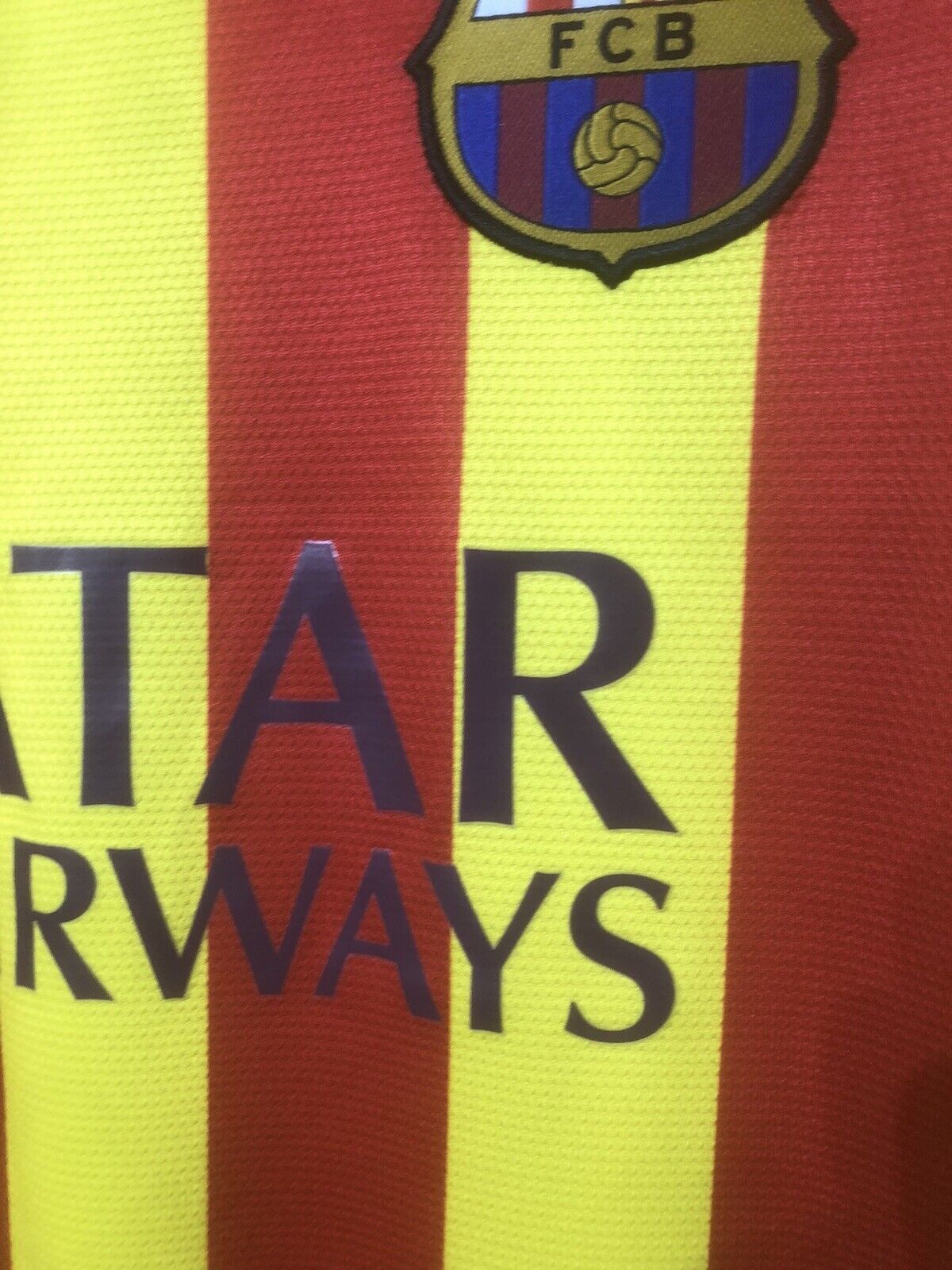 Messi 10 Barcelona 2013 14 Xl Away Shirt Excellent Condition 532823 703