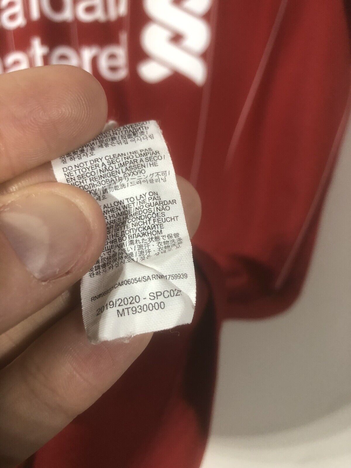 M. Salah #11 Liverpool Medium 2019/20 Home Shirt Excellent Condition MT930000