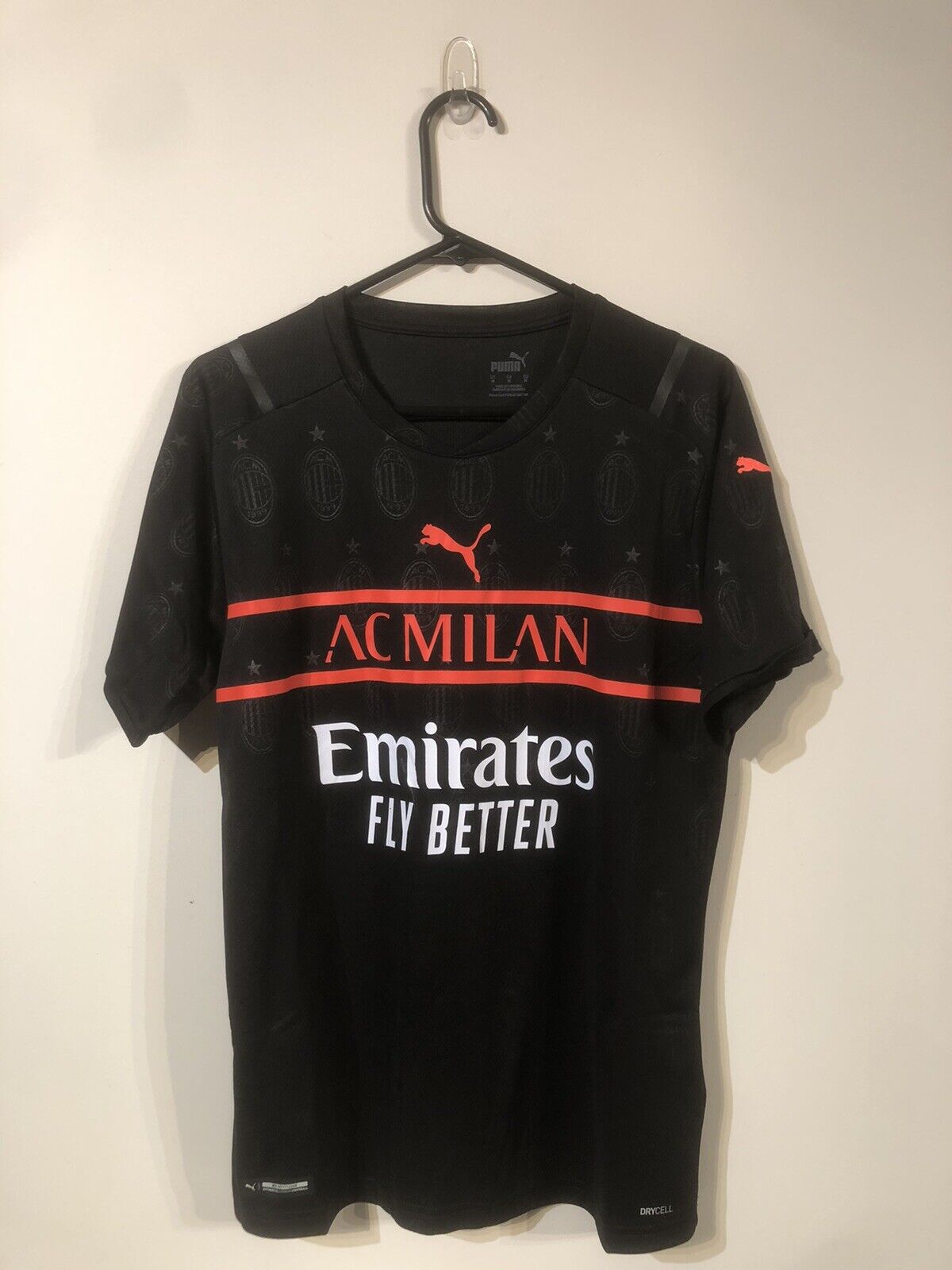 Theo #19 AC Milan Medium 2021/22 3rd Football Shirt Puma BNWT