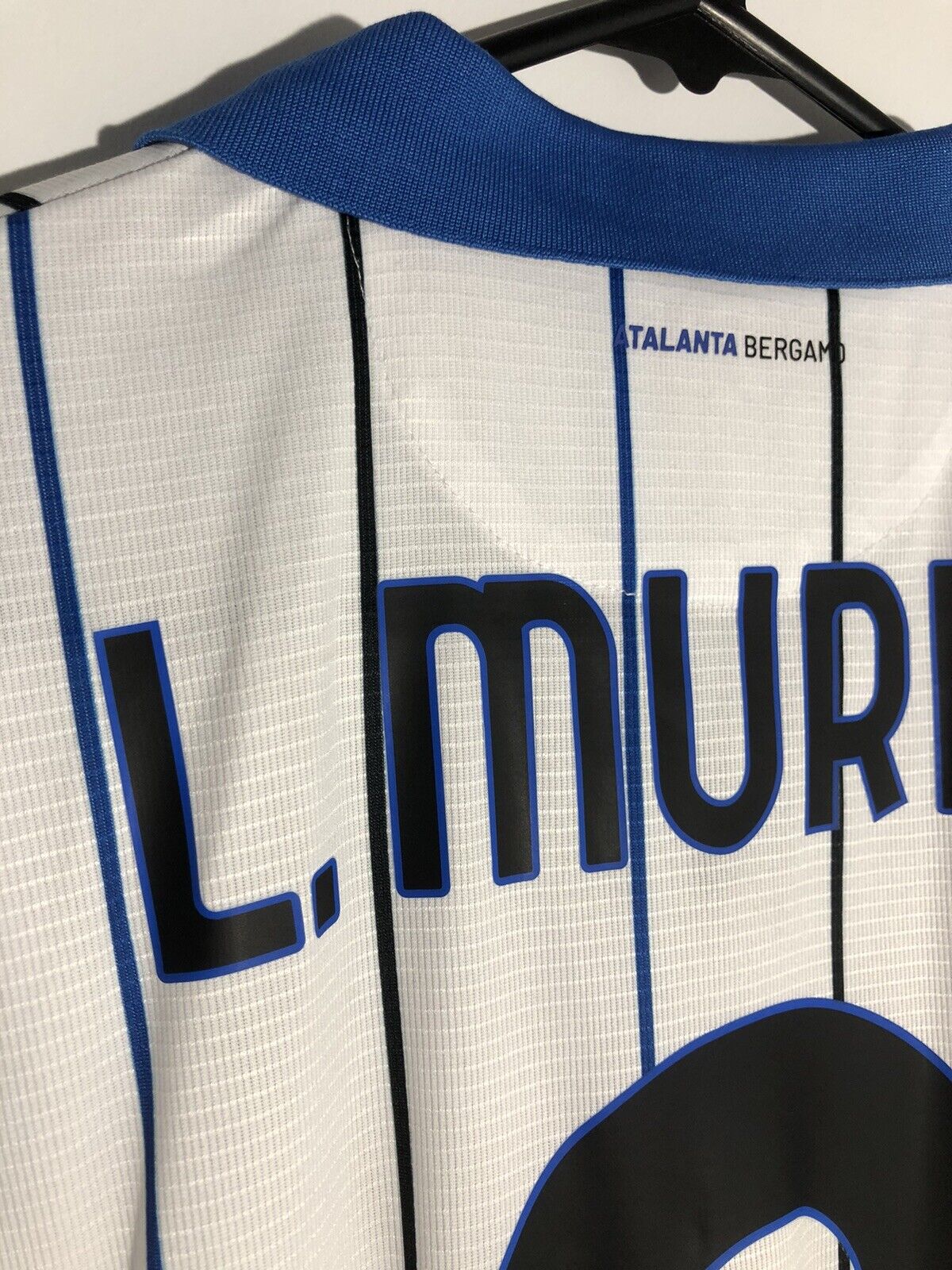 L. Muriel #9 Atalanta 2021/22 Medium Away Shirt Joma Excellent Condition