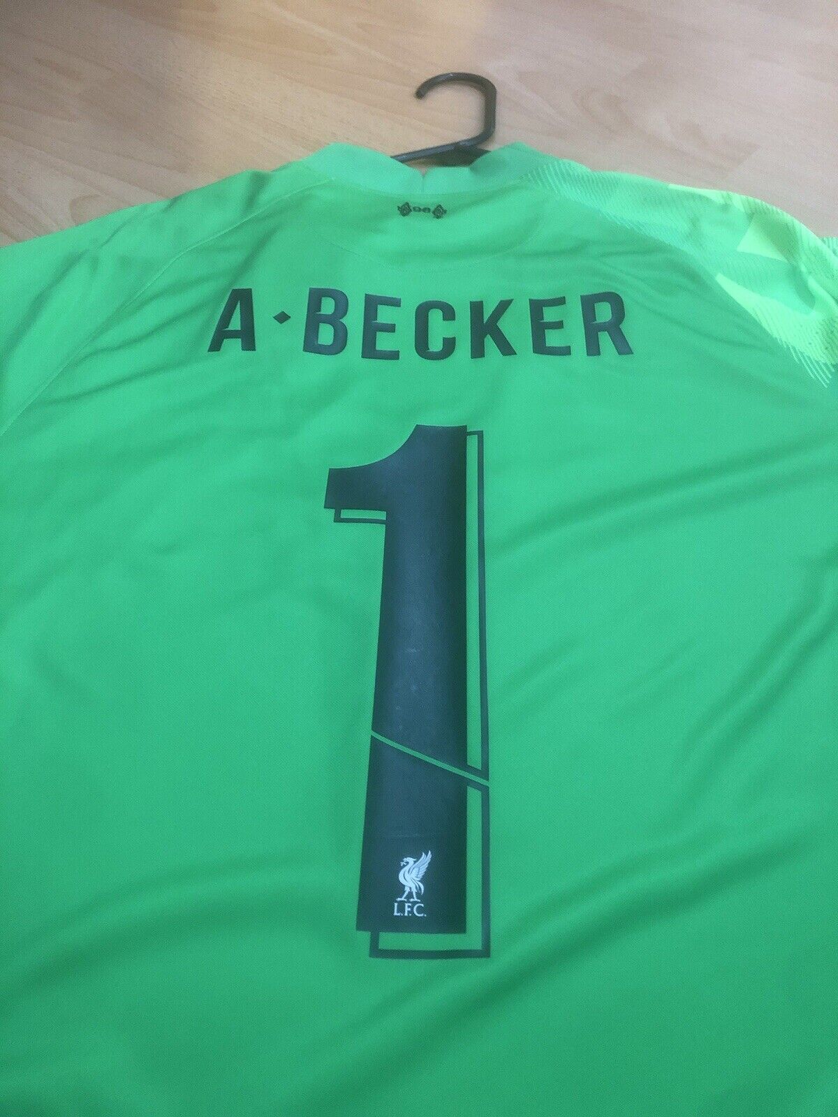 A Becker 1 Liverpool 2021 22 Large Home Goalkeeper Brand New With Tag Db2559 330