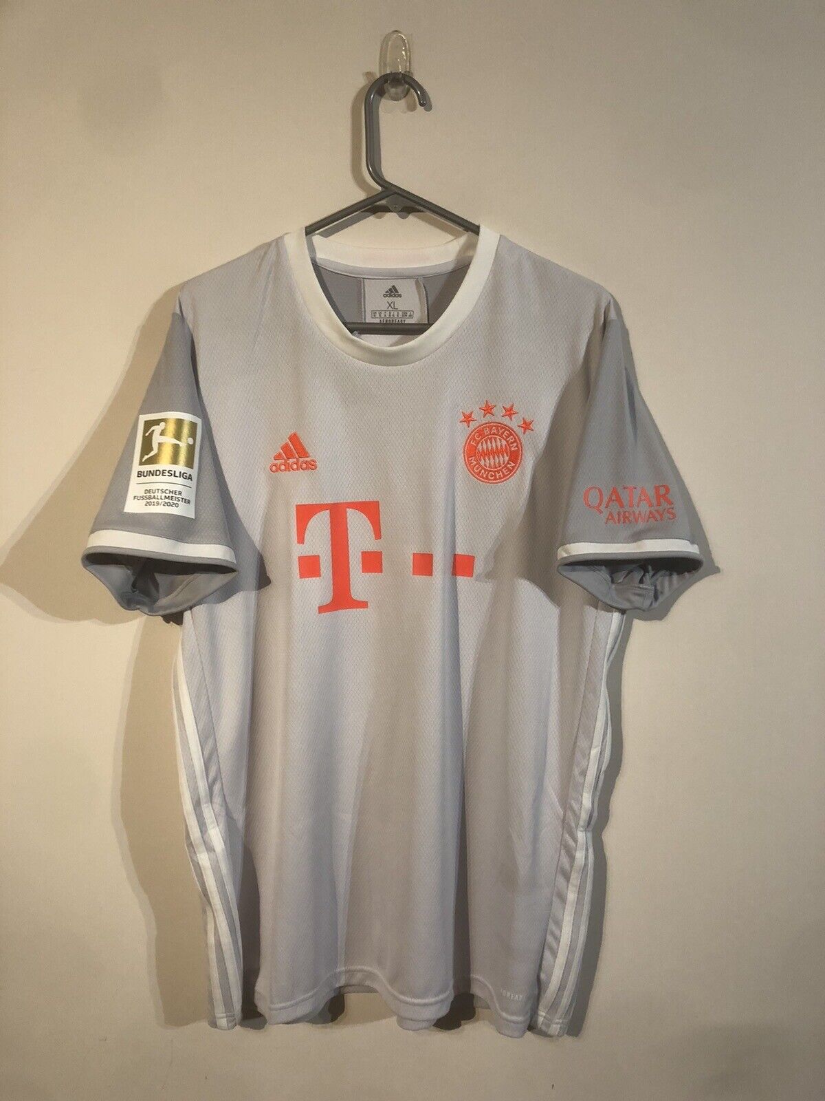 Lewandowski #9 Bayern Munich 2020/21 X-Large Away Shirt Excellent Condition
