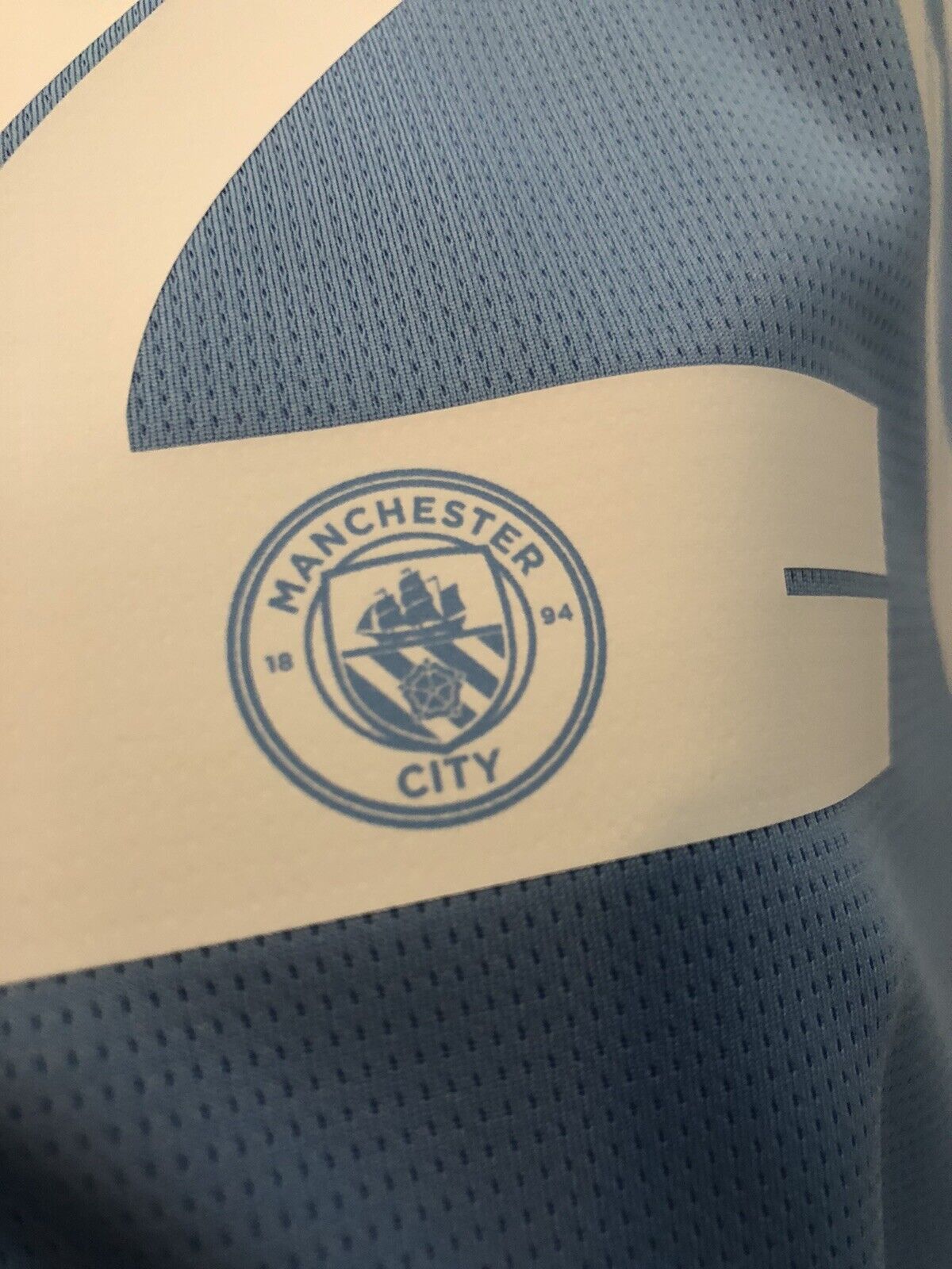 Akanji 25 Manchester City 2023 24 Large Home Shirt Excellent Condition 770438 01