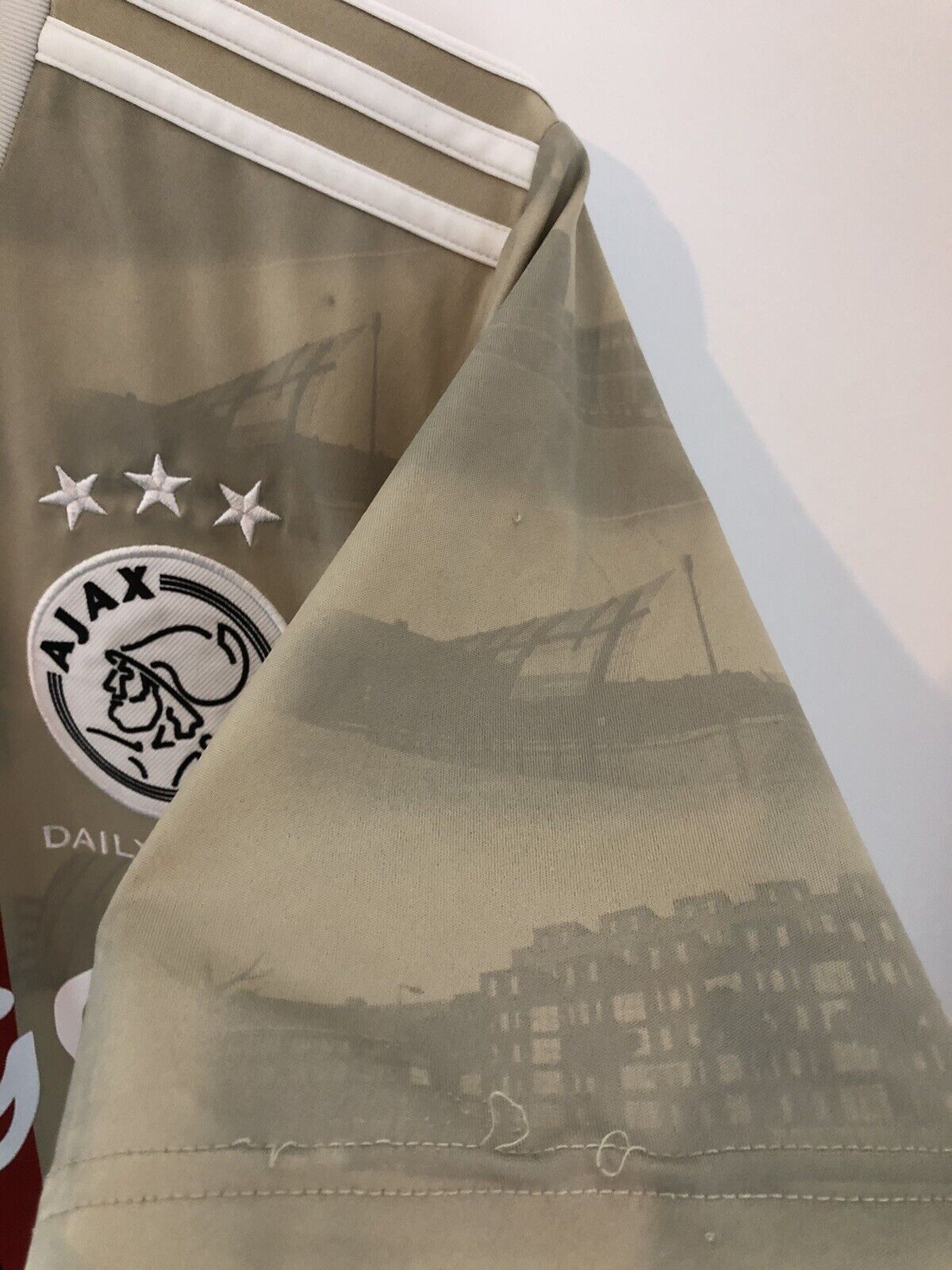 J Timber #2 Ajax Amsterdam Daily Paper Medium 2021/22 3rd Excellent Condition HG1393