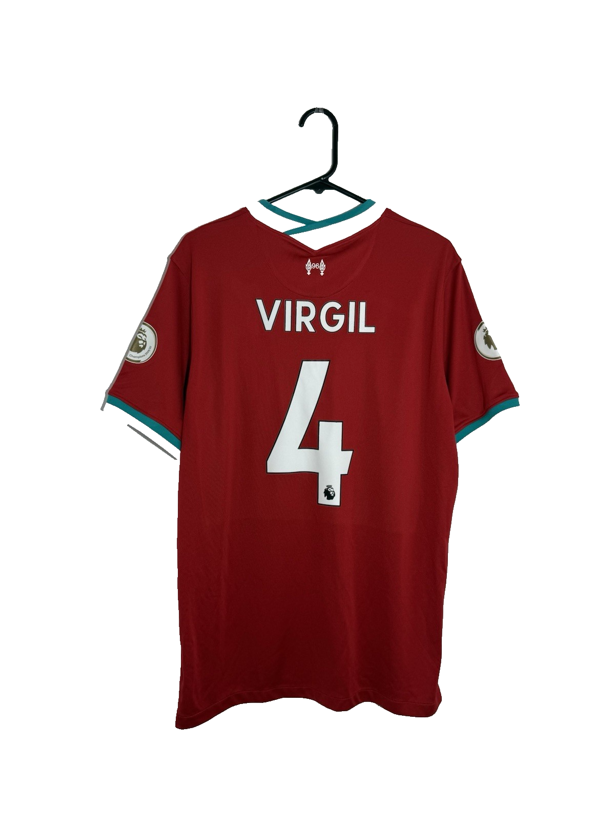 Liverpool Virgil #4 2020/21 XL WCC Home Shirt Excellent Condition CZ2636-687
