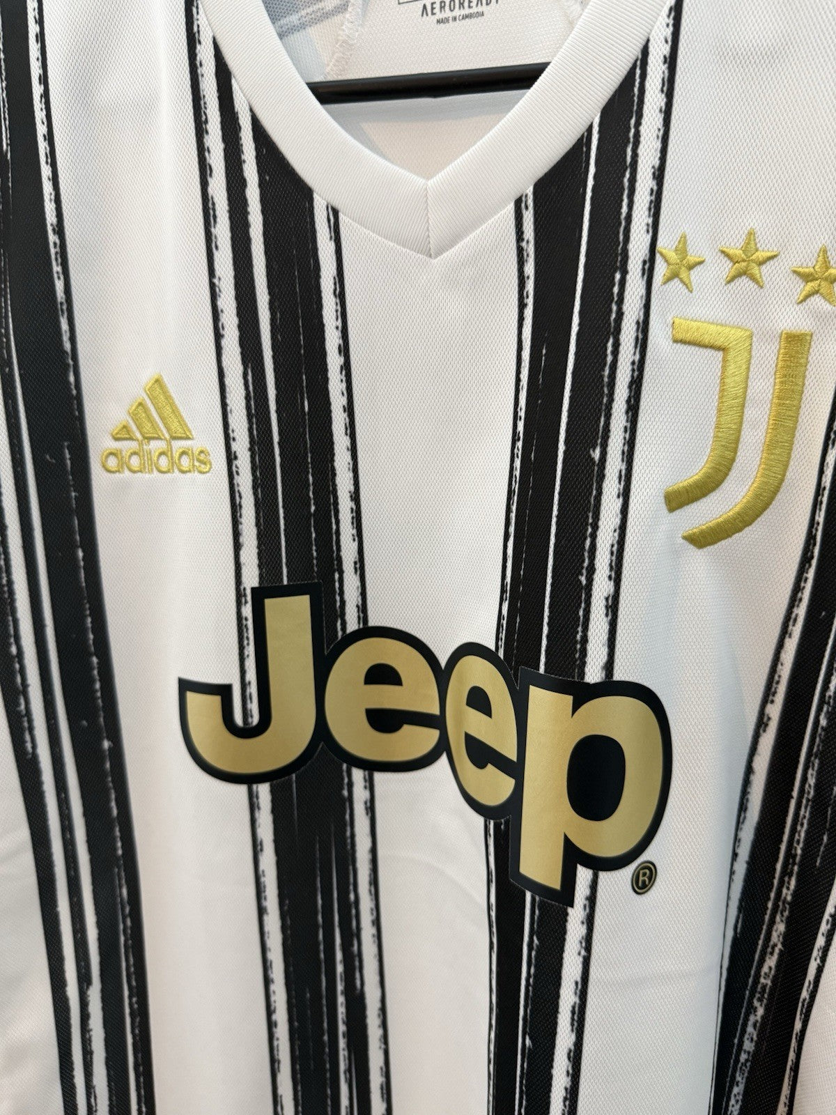Juventus Ronaldo #7 2020/21 Medium Home Shirt Excellent Condition EI9894