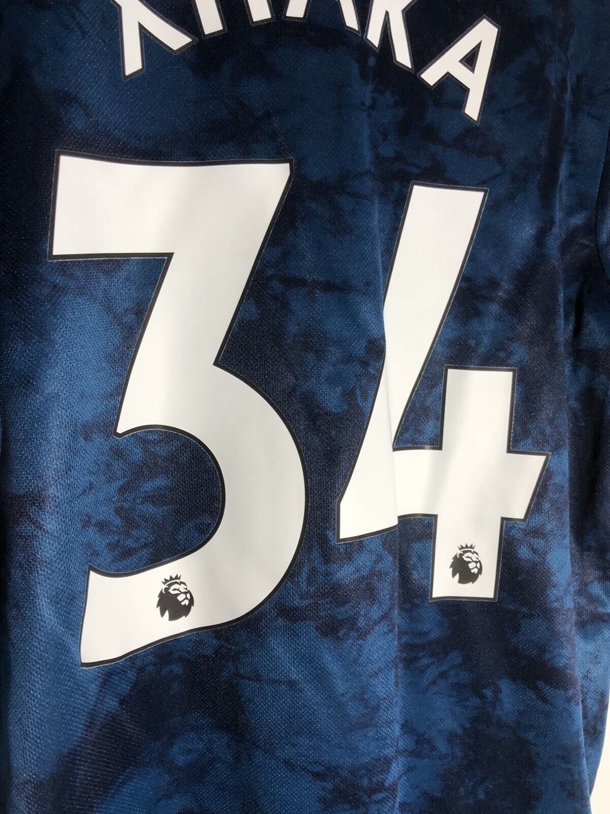 Xhaka #34 Arsenal 2020/21 Large 3rd Shirt Adidas Excellent Condition GH6653