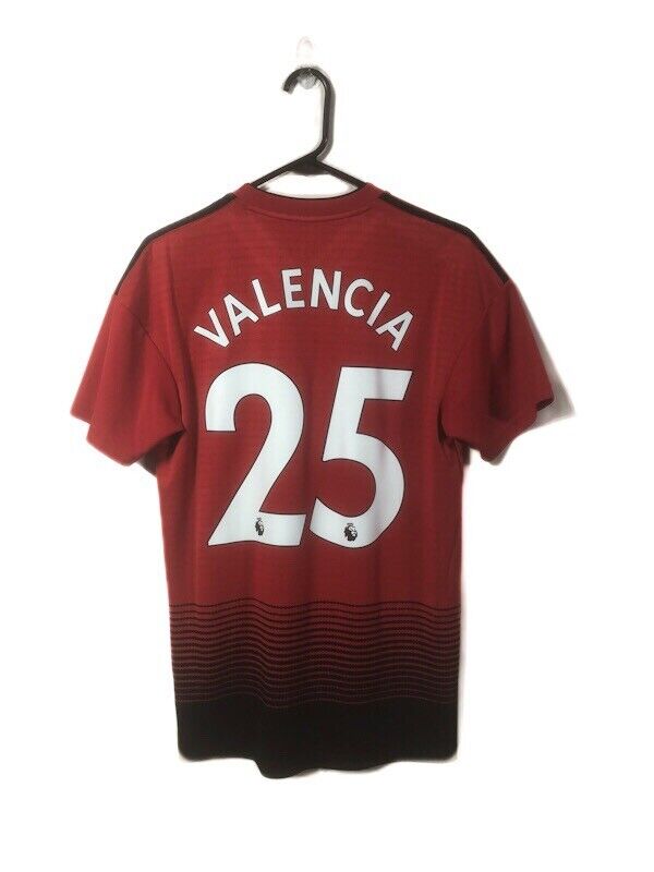 Valencia 25 Manchester United Small 2018 19 Home Excellent Condition Cg0040