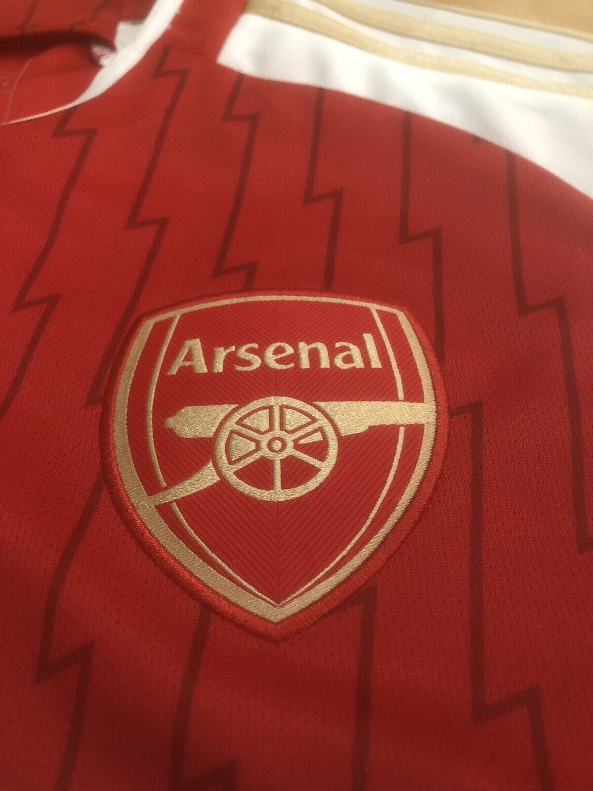 Saka #7 Arsenal 2023/24 Medium Home Shirt Adidas Excellent Condition HR6929