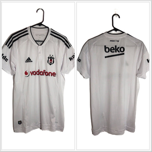 Besiktas 2015 16 Large Home Football Shirt Adidas Excellent Condition An5920