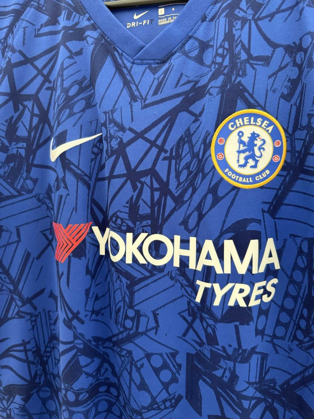 Chelsea James #24 Large 2019/20 Home Shirt Excellent Condition AJ5529-495