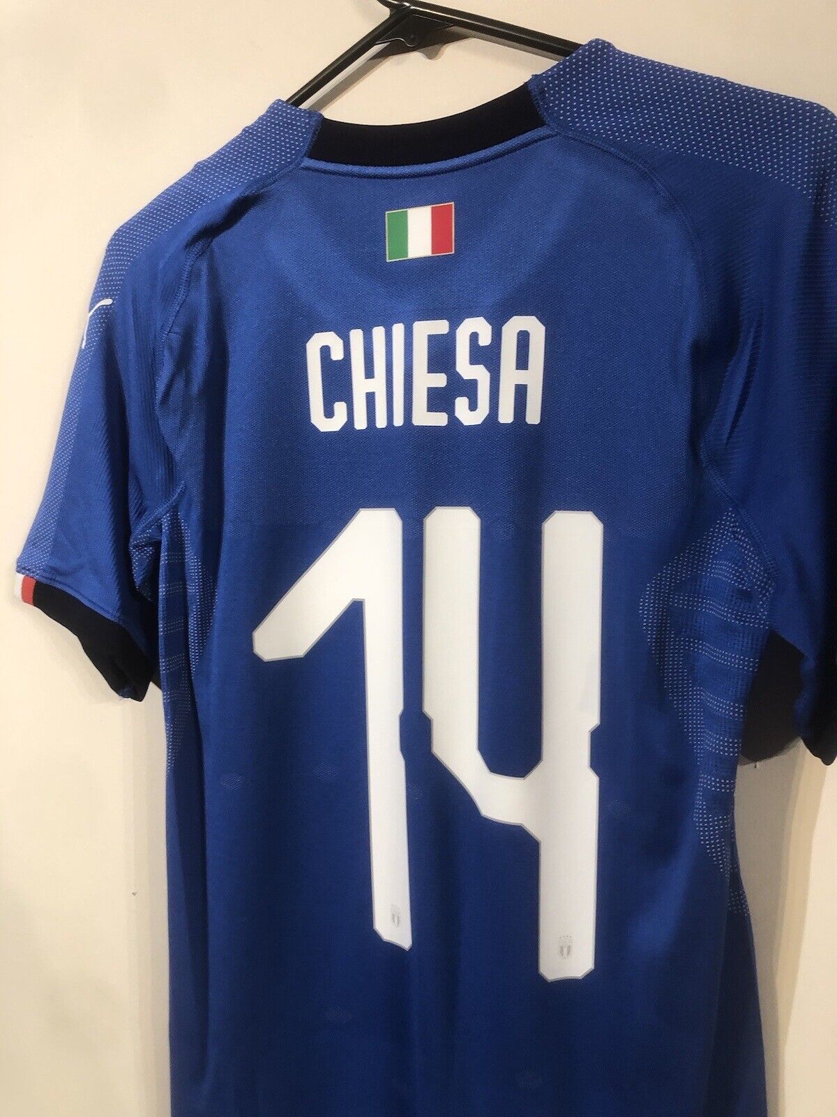 Chiesa #14 Italy 2018 Home Large Football Shirt Puma BNWT