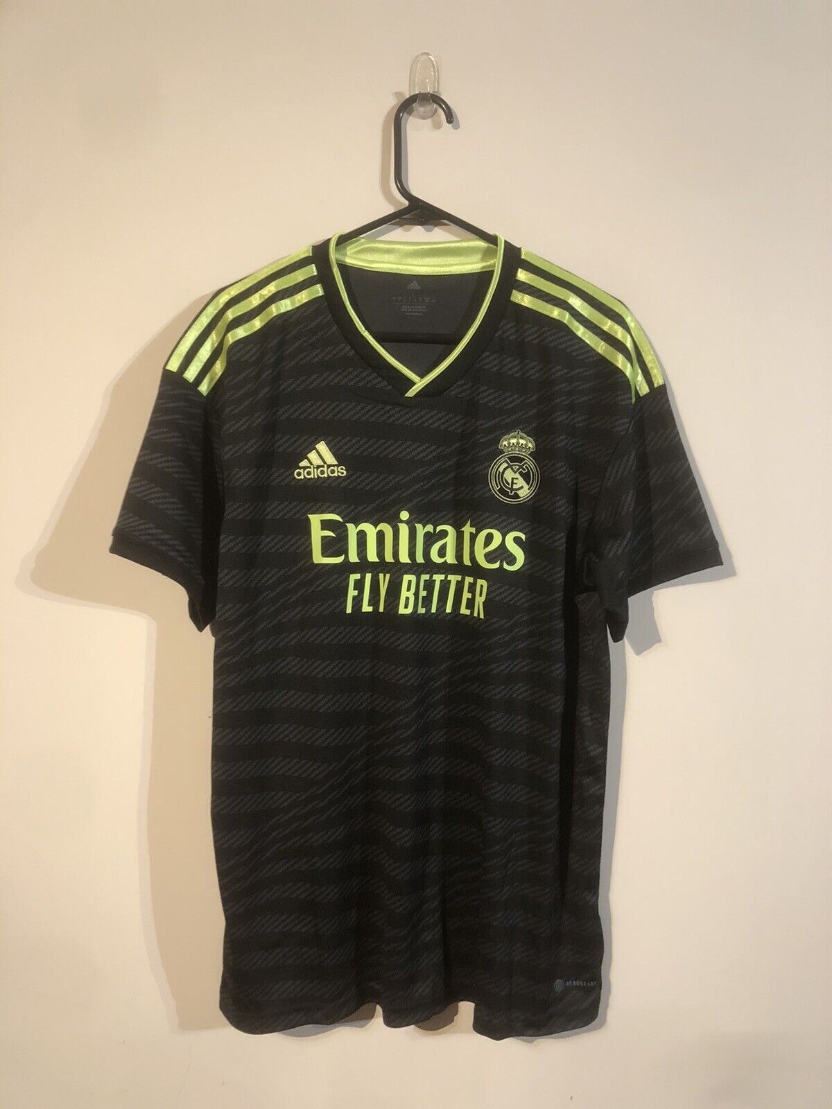 Vini Jr #20 Real Madrid 2022/23 3rd Large Football Shirt Adidas BNWT