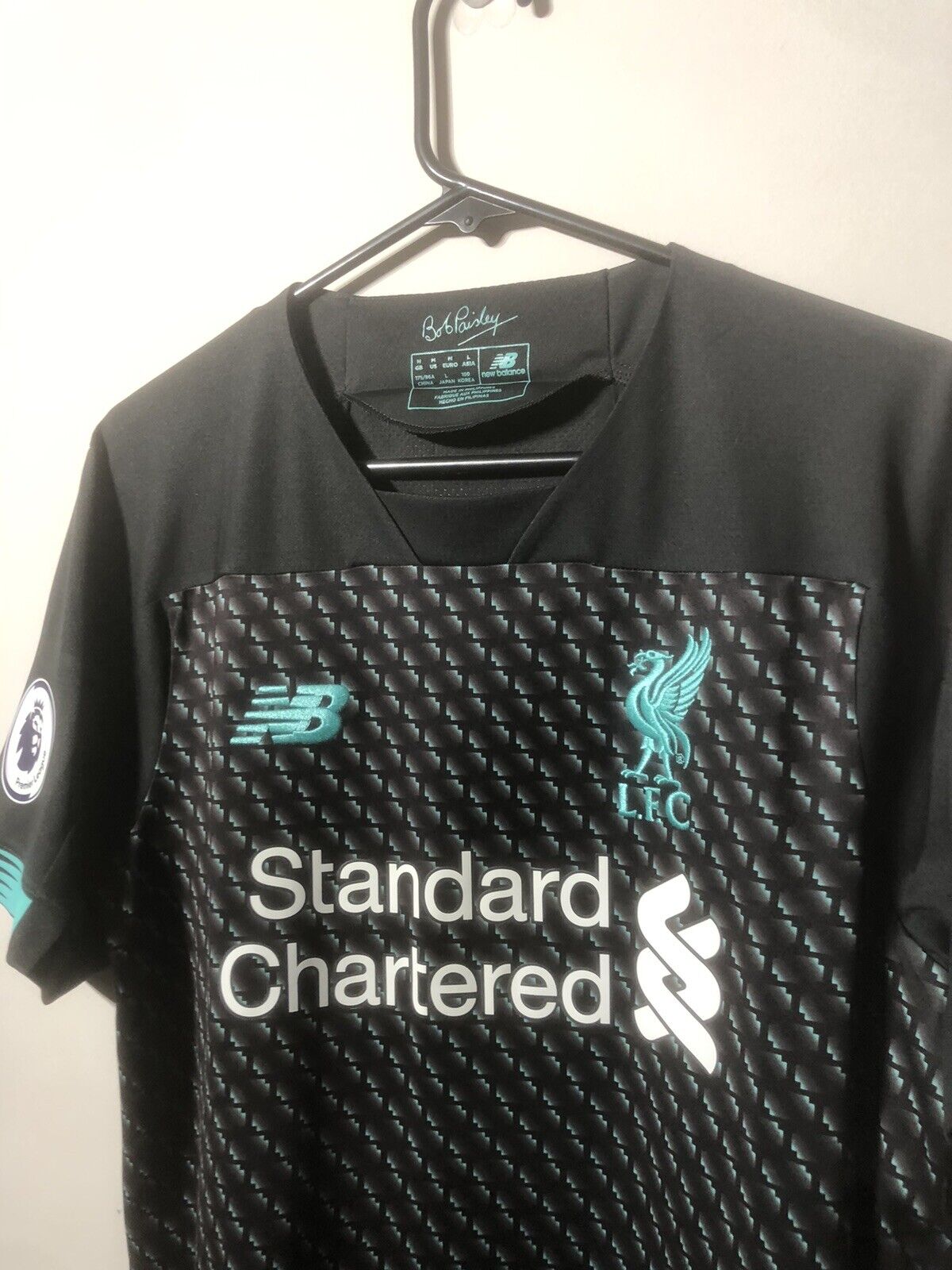 Virgil #4 Liverpool 2019/20 Medium 3rd Shirt New Balance Excellent Condition