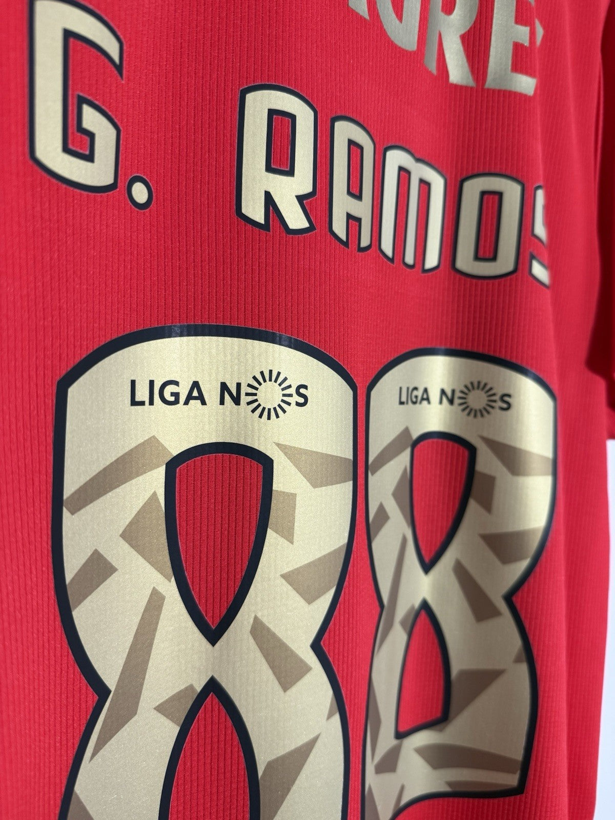 Benfica G. Ramos #88 2020/21 Medium Home Shirt Adidas Excellent Condition GJ9537