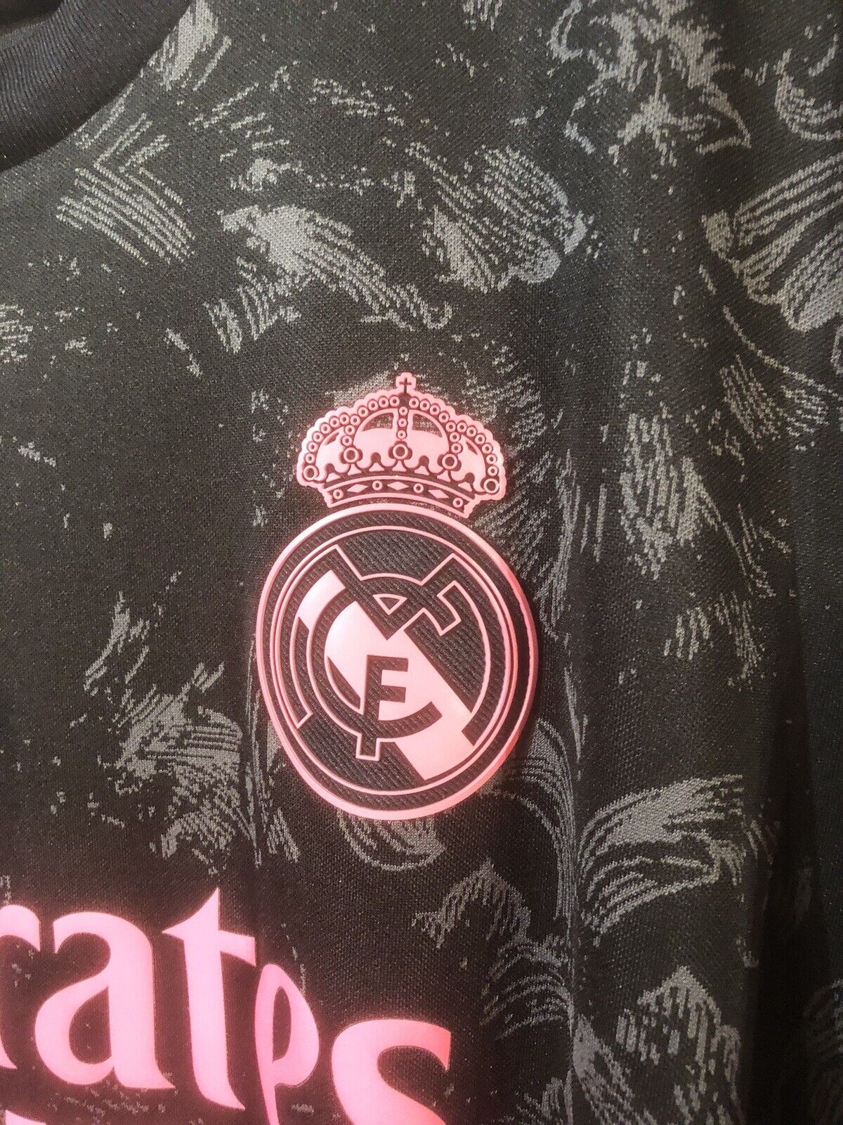 Hazard #7 Real Madrid 2020/21 X-Large 3rd Football Shirt Excellent Condition