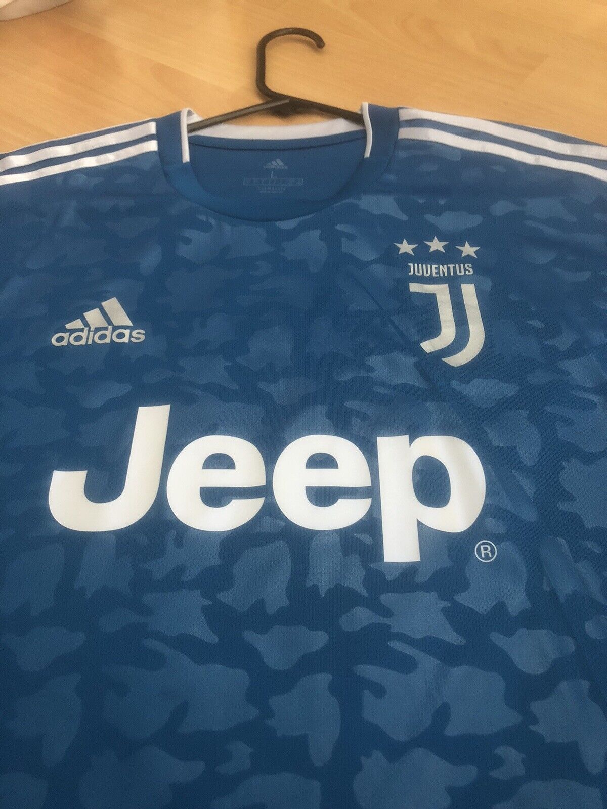 Chiellini 3 Juventus 2019 20 Large 3rd Shirt Adidas Excellent Condition Dw5471