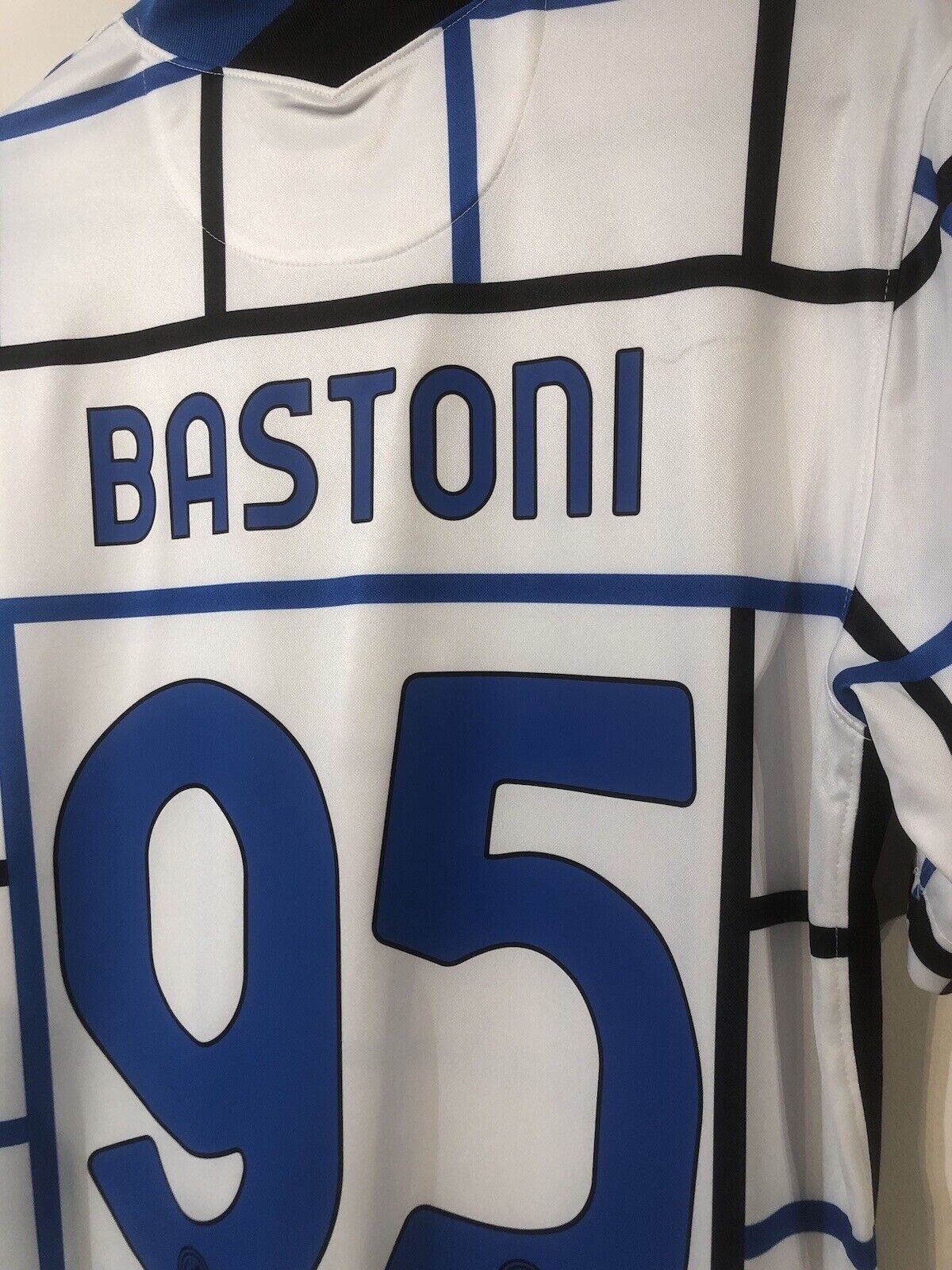Bastoni #95 Inter Milan 2020/21 Away Medium Football Shirt Jersey Nike BNWT
