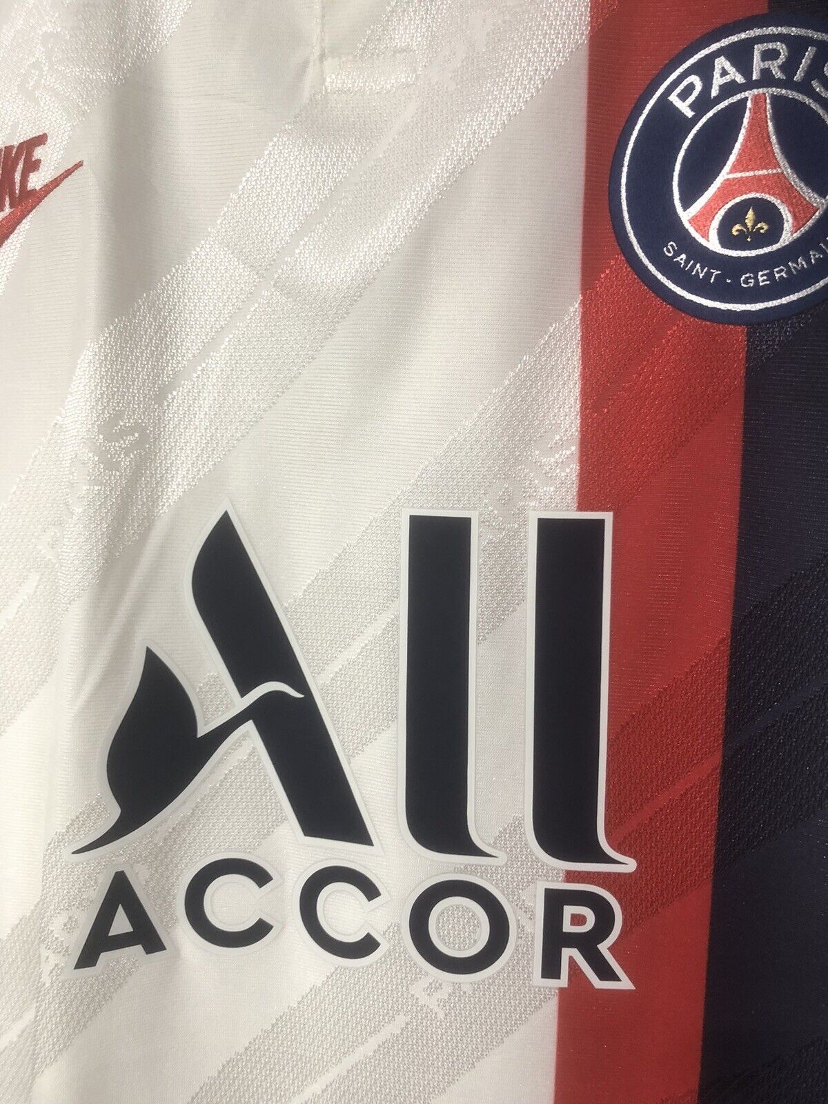 Veratti #6 Paris St Germain BNWT 2019/20 CL Medium 3rd Vaporknit Shirt Nike