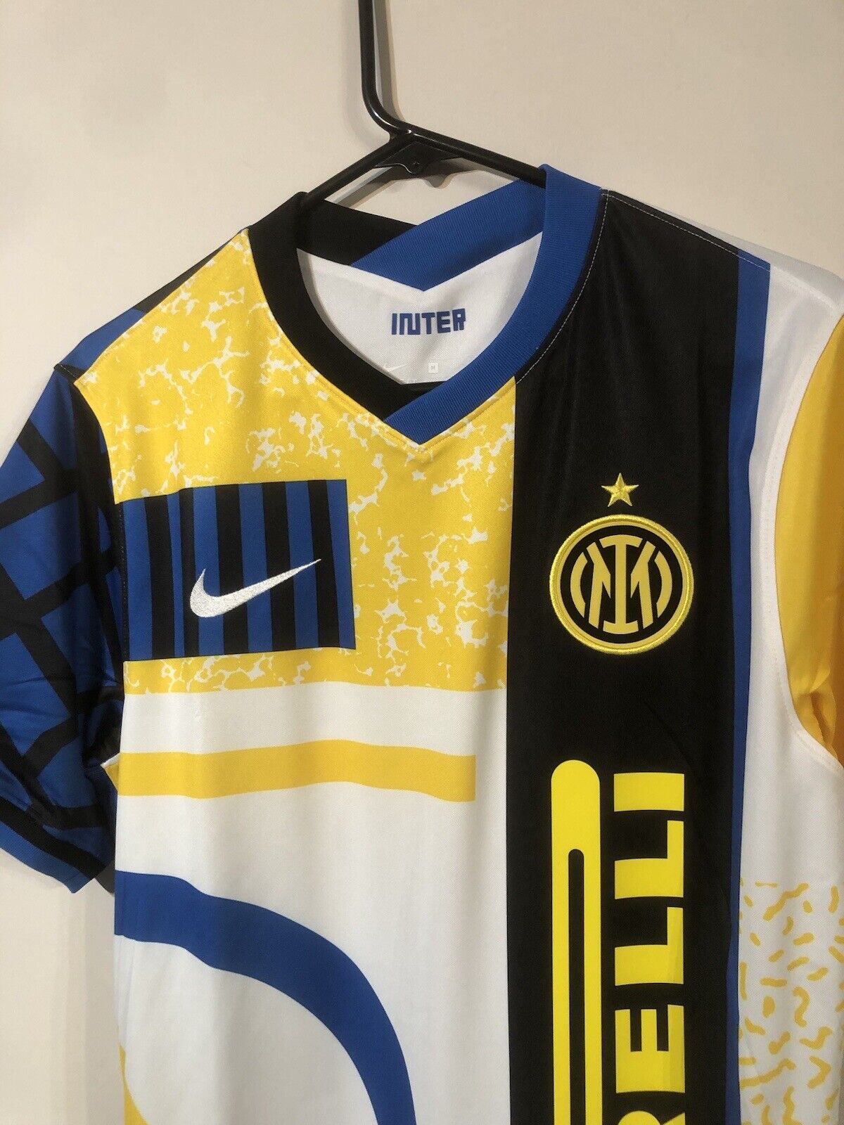 Sensi #12 Inter Milan 2020/21 Fourth Medium Football Shirt Jersey Nike BNWT