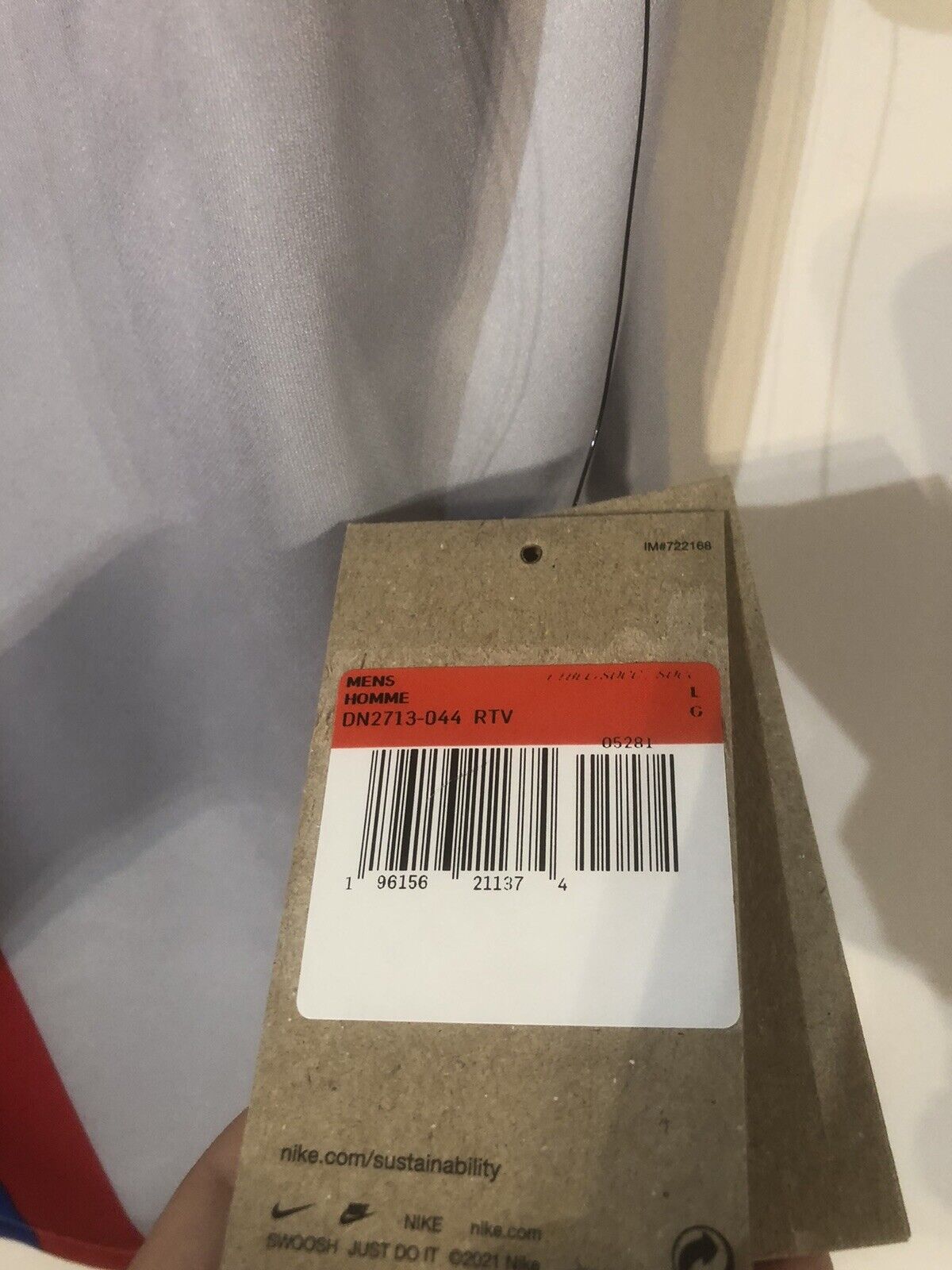 Lewandowski #9 Barcelona Euro 2022/23 3rd Large Football Shirt Nike BNWT