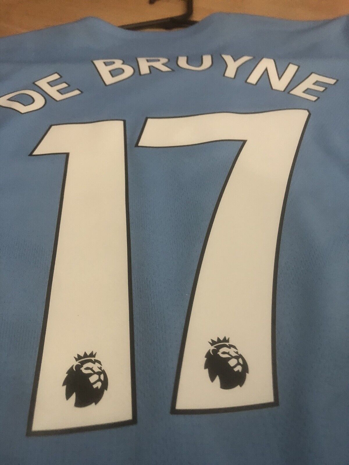 De Bruyne #17 Manchester City 2021/22 Large Authentic Home Excellent Condition