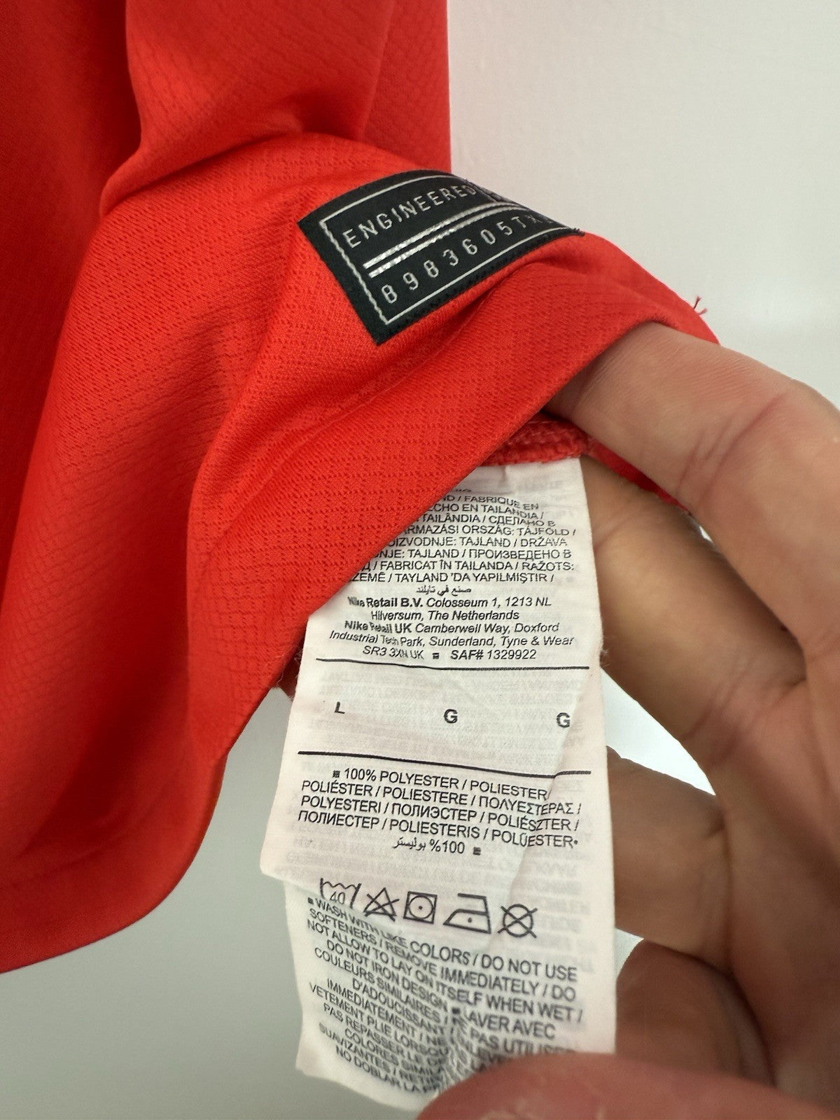 England Foden #20 2022 Large Away Shirt Excellent Condition DN0685-600