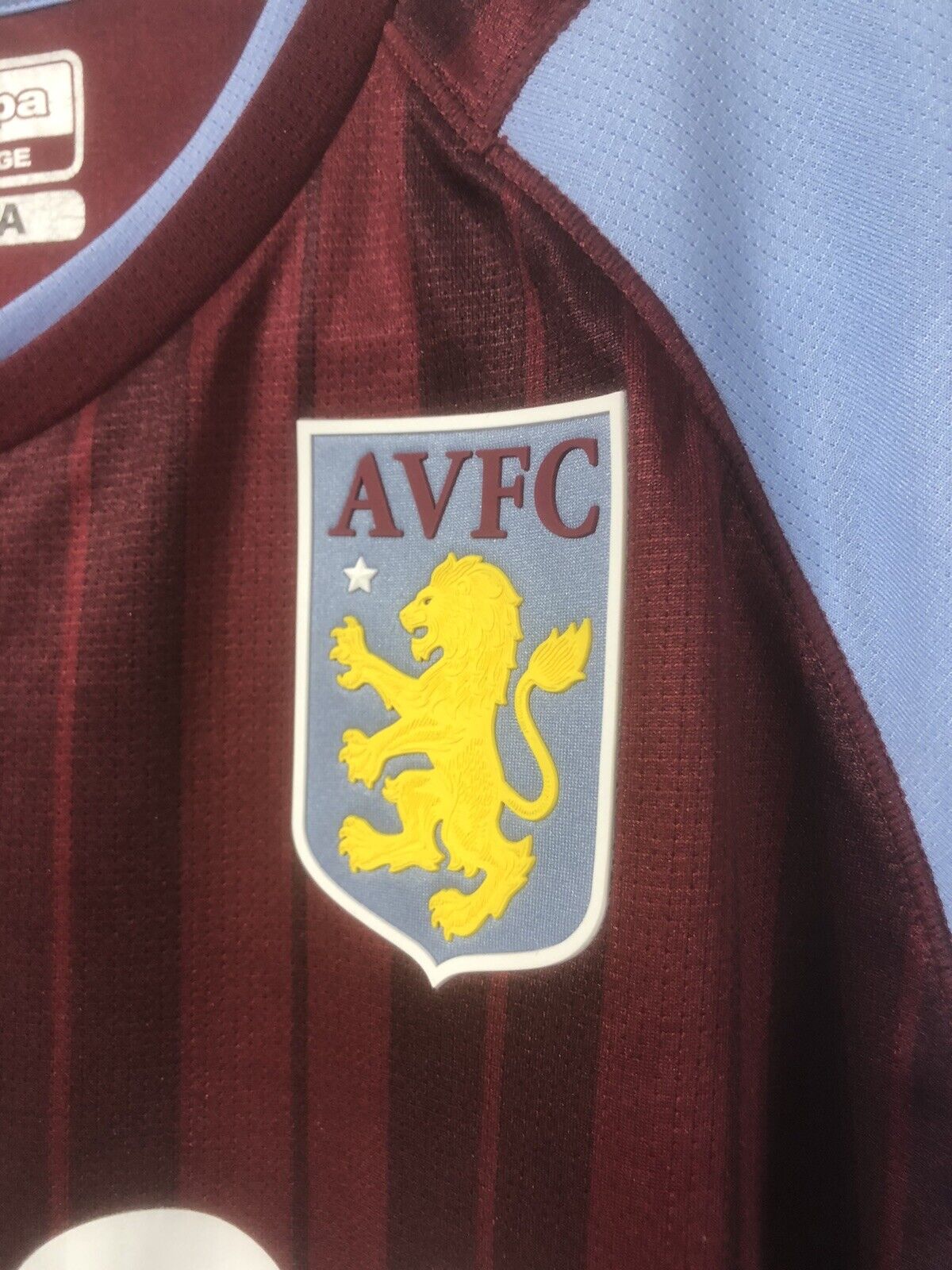 Coutinho #23 Aston Villa 2021/22 XL Home Shirt Kappa Excellent Condition