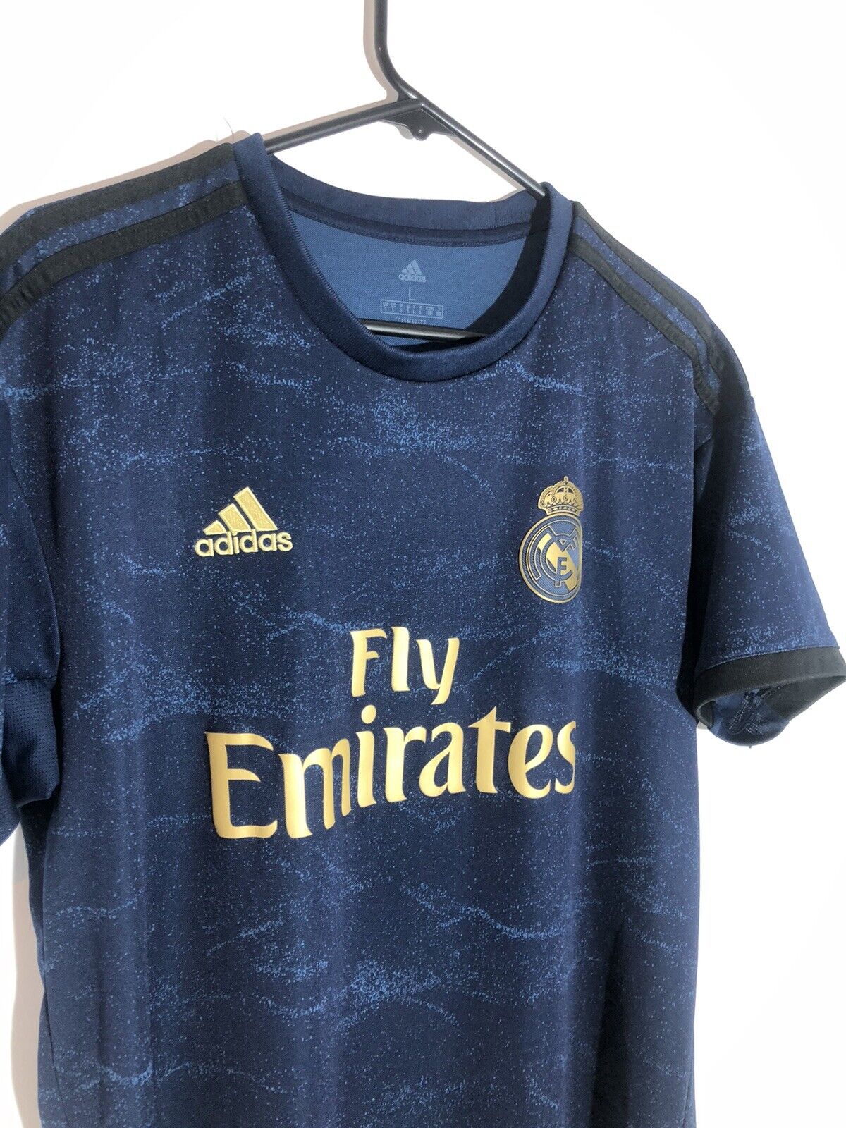 Hazard 7 Real Madrid 2019 20 Large Away Shirt Adidas Very Good Condition Fj3151