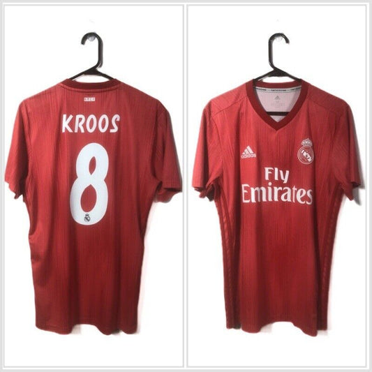 Kroos 8 Real Madrid Medium 2018 19 3rd Shirt Adidas Excellent Condition Dp5445