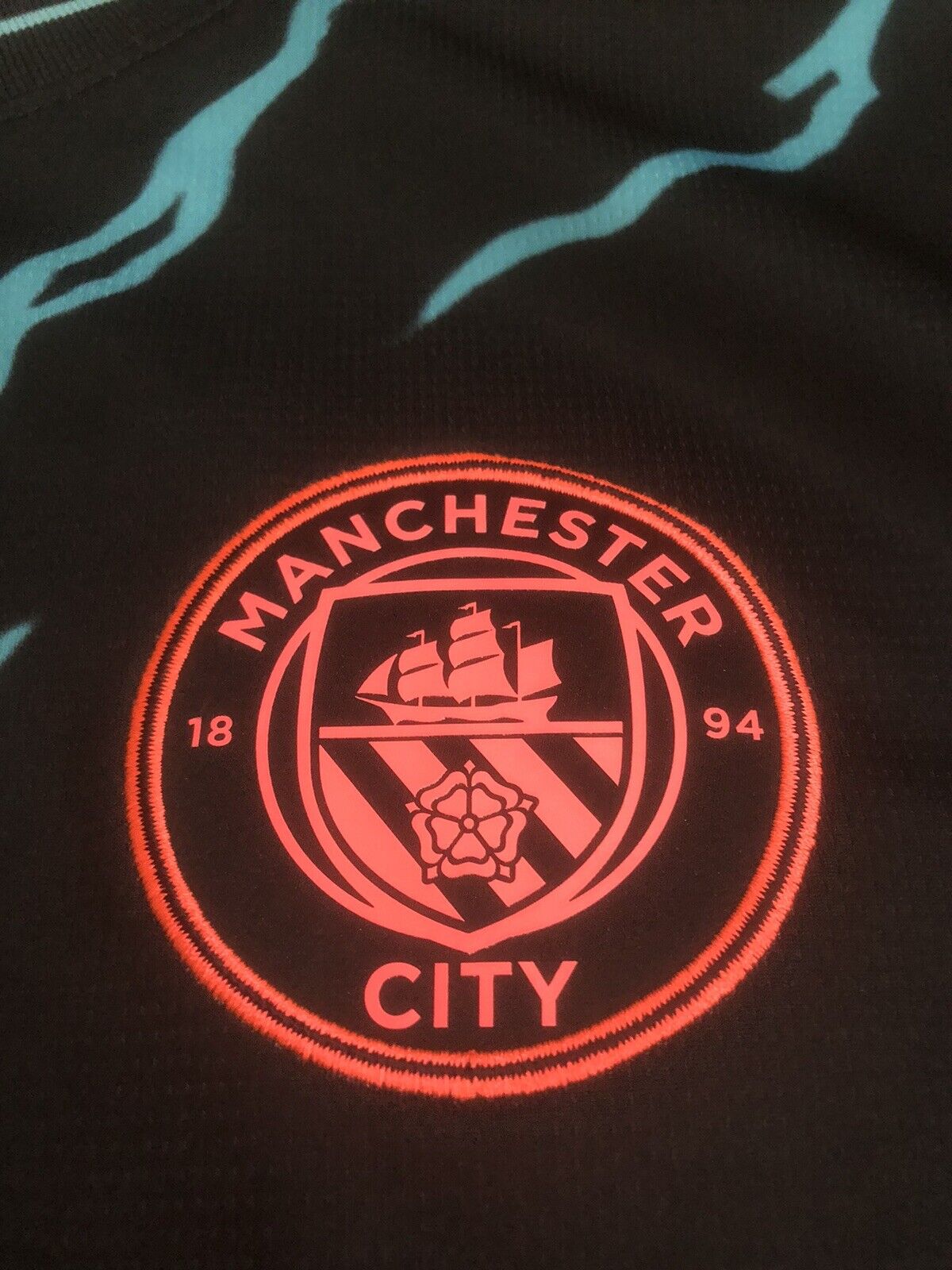 Haaland 9 Manchester City 2023 24 Xl 3rd Shirt Excellent Condition 770461 03
