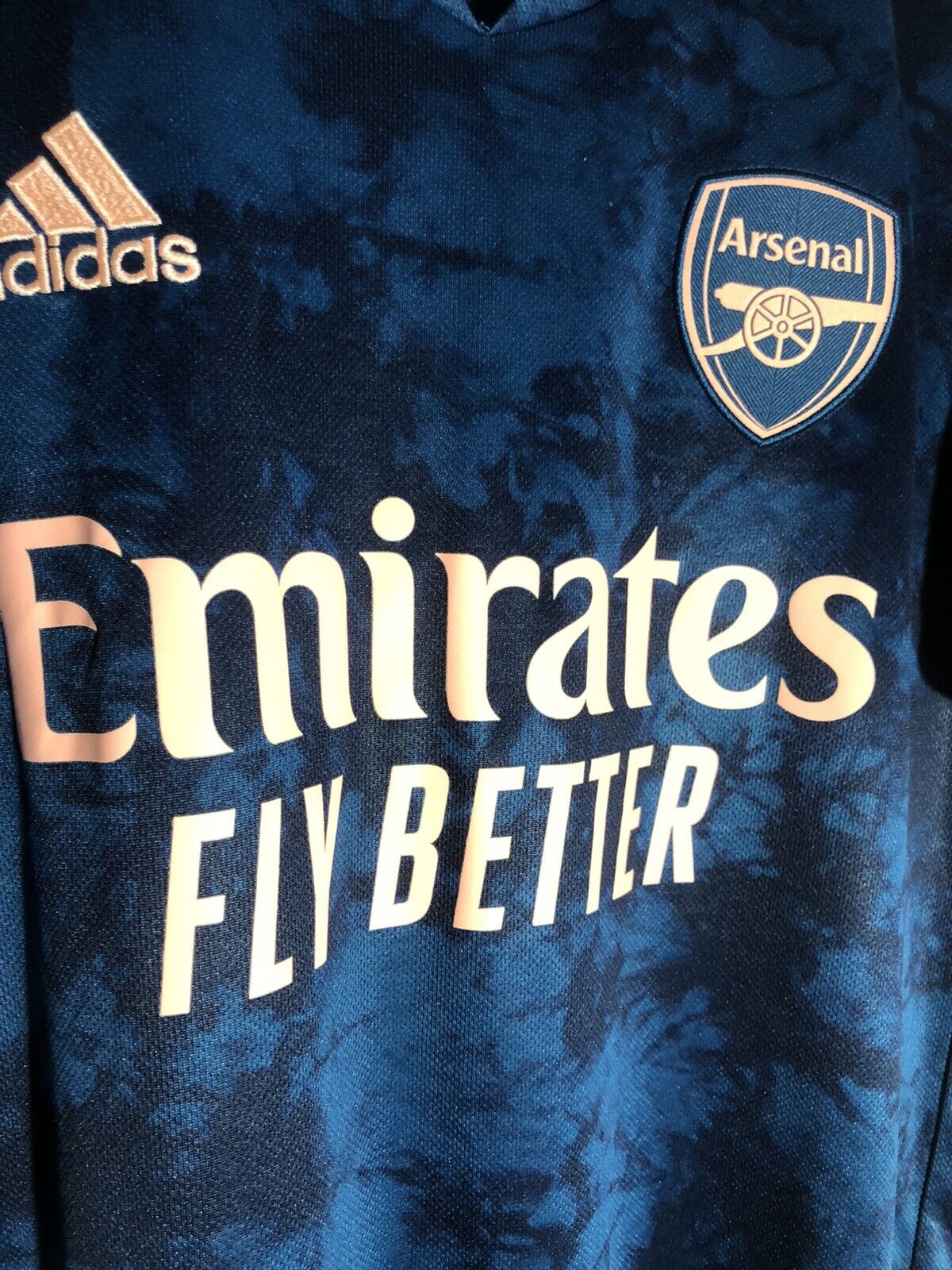 Xhaka #34 Arsenal 2020/21 Large 3rd Shirt Adidas Excellent Condition GH6653