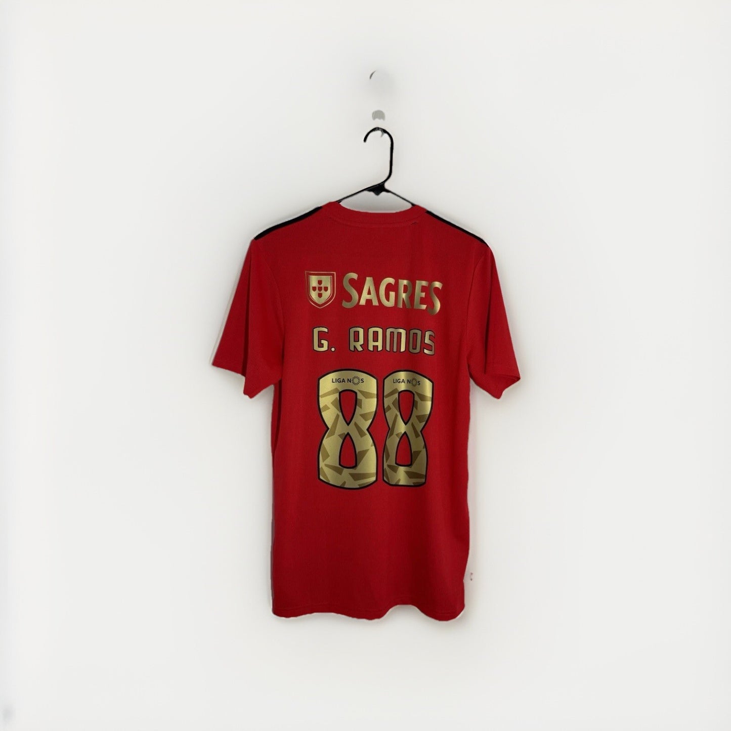 Benfica G. Ramos #88 2020/21 Medium Home Shirt Adidas Excellent Condition GJ9537