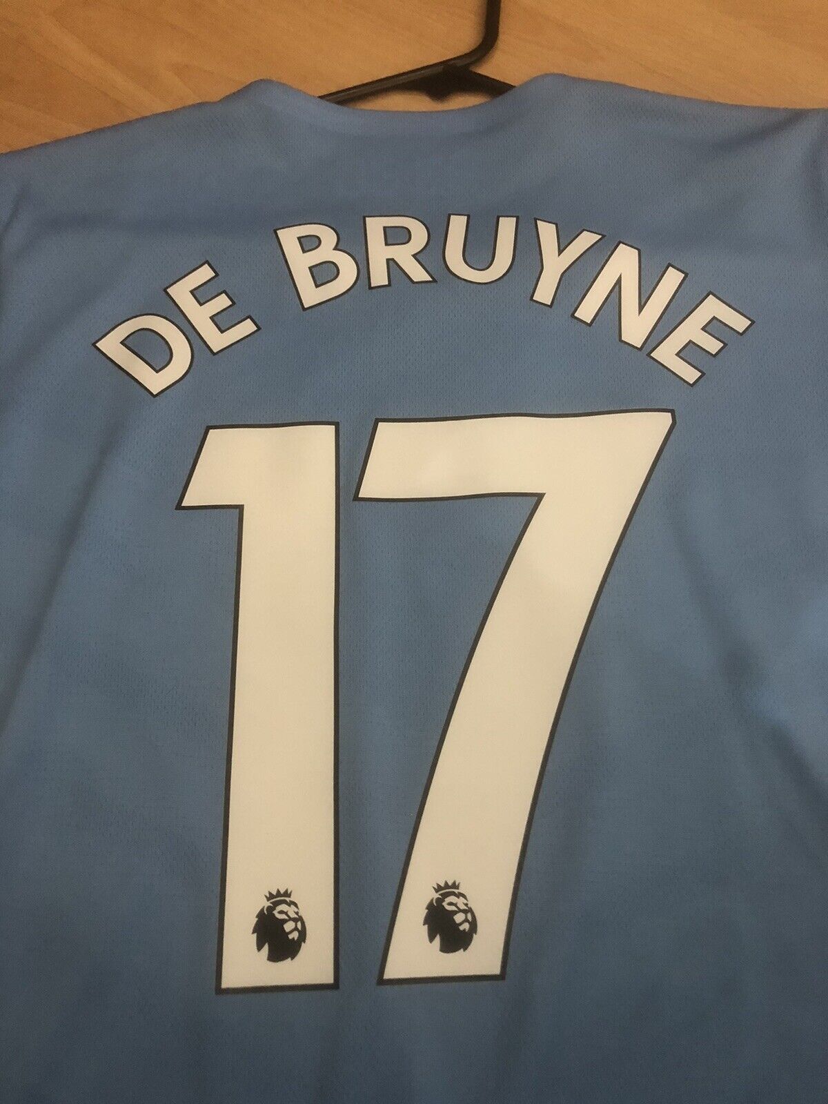 De Bruyne #17 Manchester City 2021/22 Large Authentic Home Excellent Condition