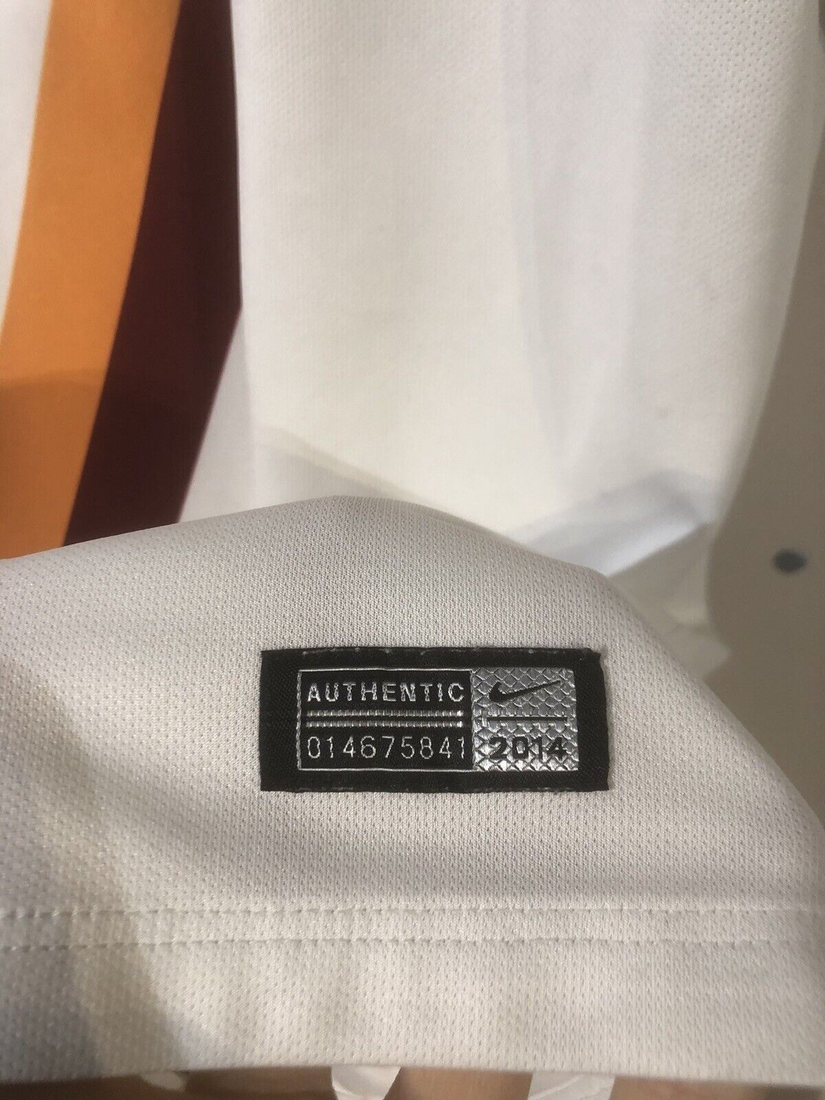 Totti #10 AS Roma 2014/15 Away Small Football Shirt Nike Excellent Condition